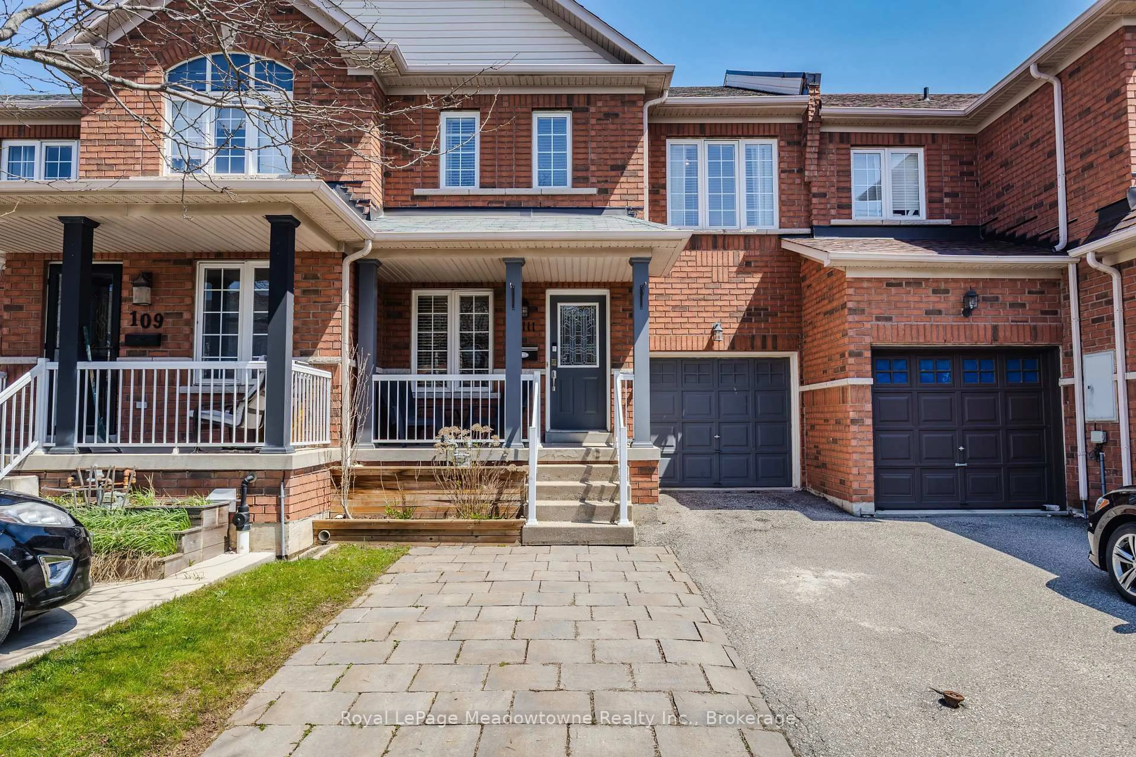 Home with brick exterior material, street for 111 Waters Blvd, Milton Ontario L9T 6K5