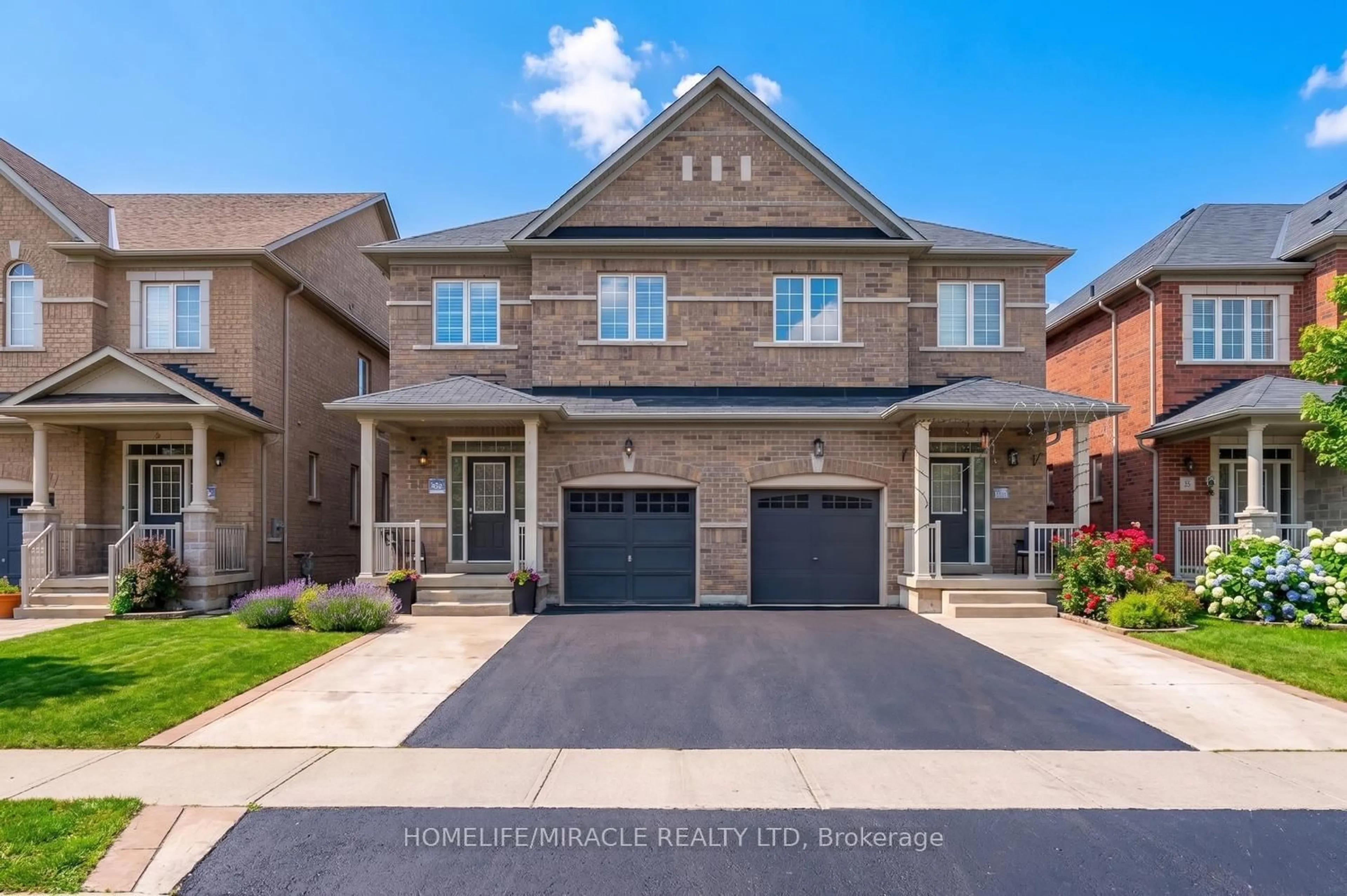 Home with brick exterior material, street for 22 Altura Way, Brampton Ontario L6P 4A1