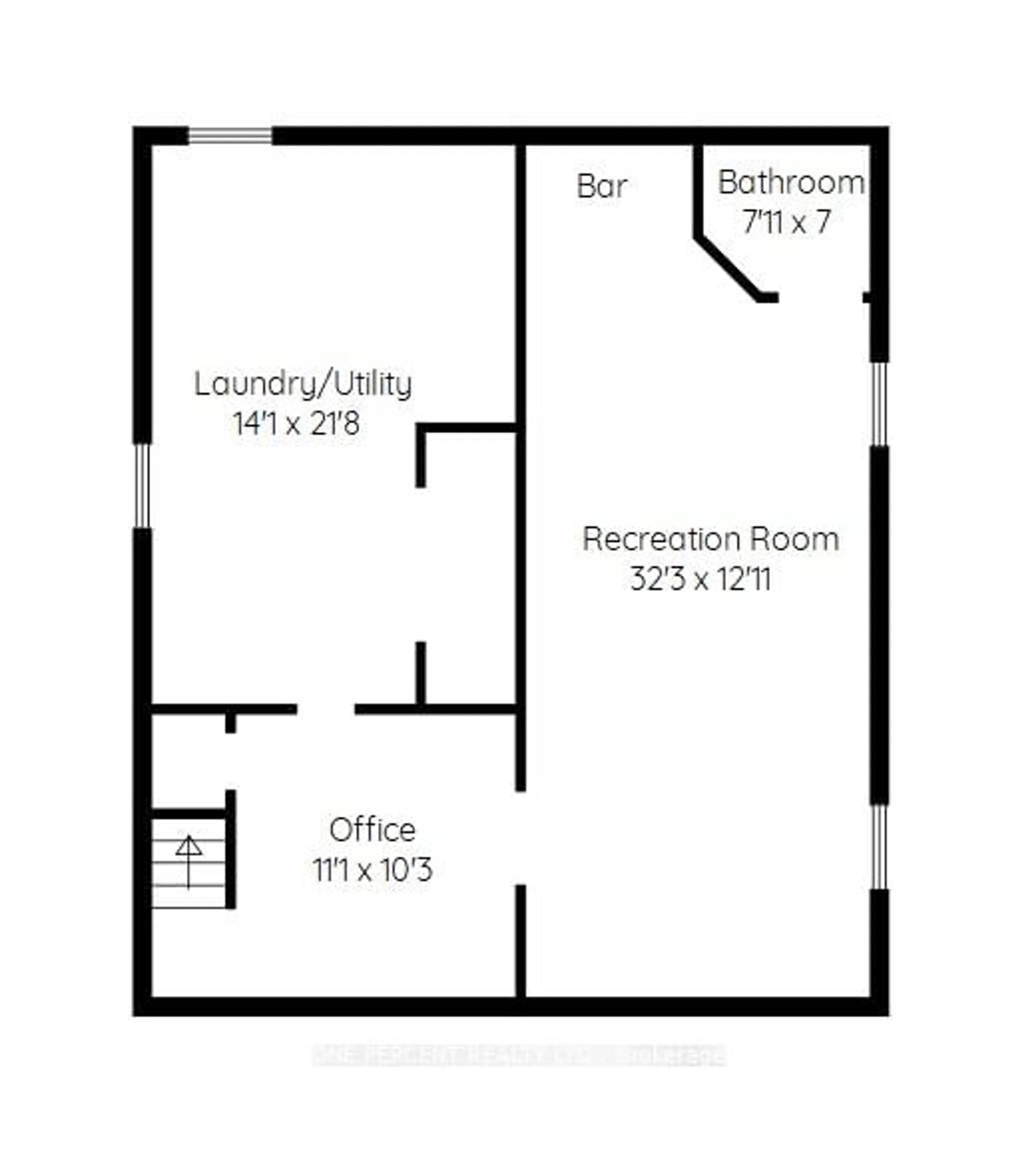 Floor plan for 1338 De Quincy Cres, Burlington Ontario L7P 1E4