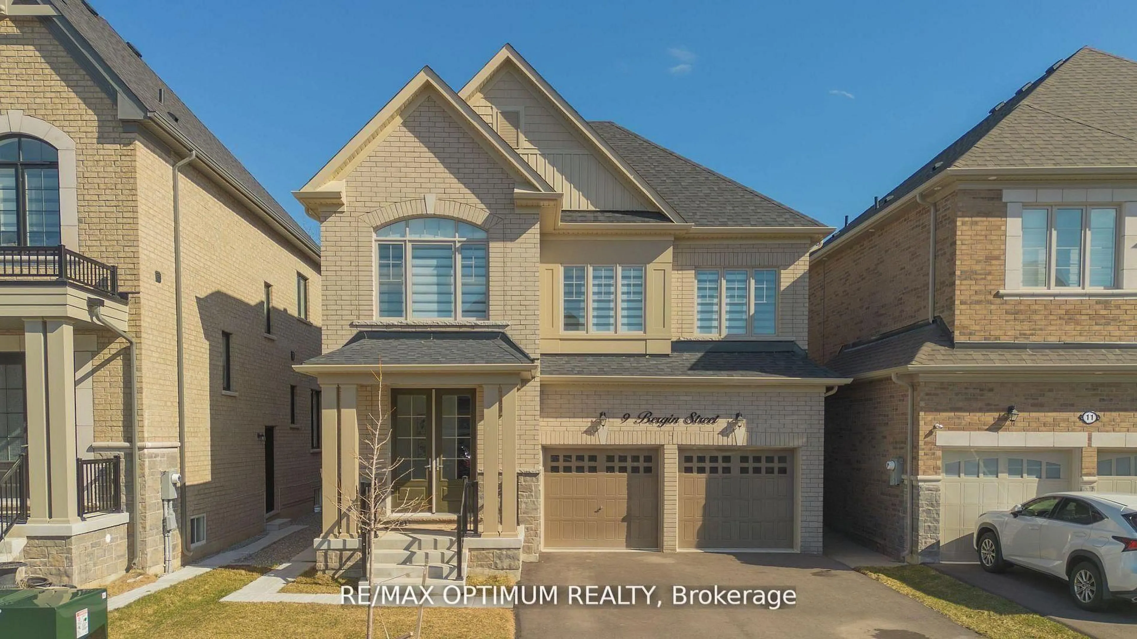 Home with brick exterior material, street for 9 Bergin St, Brampton Ontario L6X 0X1