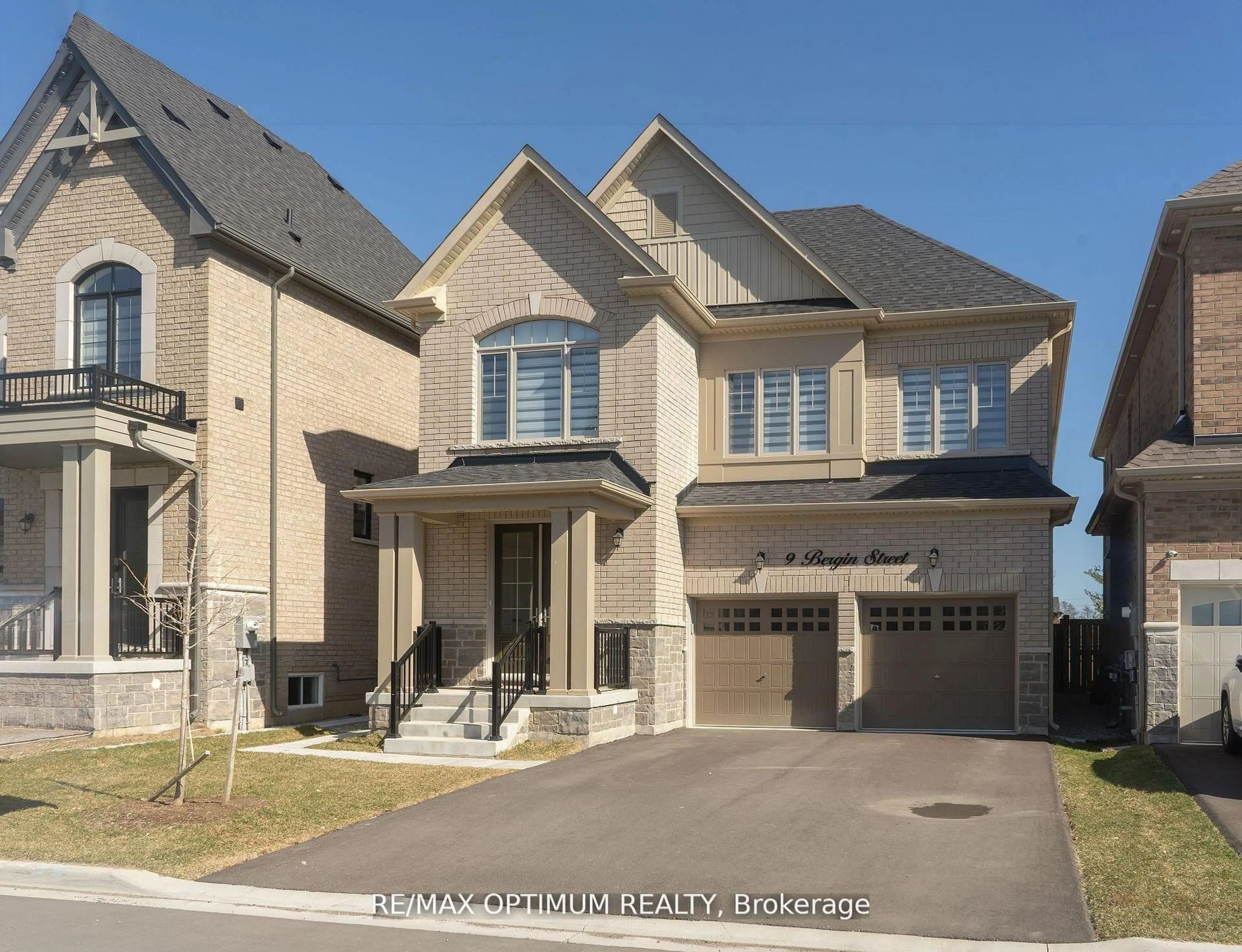 Home with brick exterior material, street for 9 Bergin St, Brampton Ontario L6X 0X1