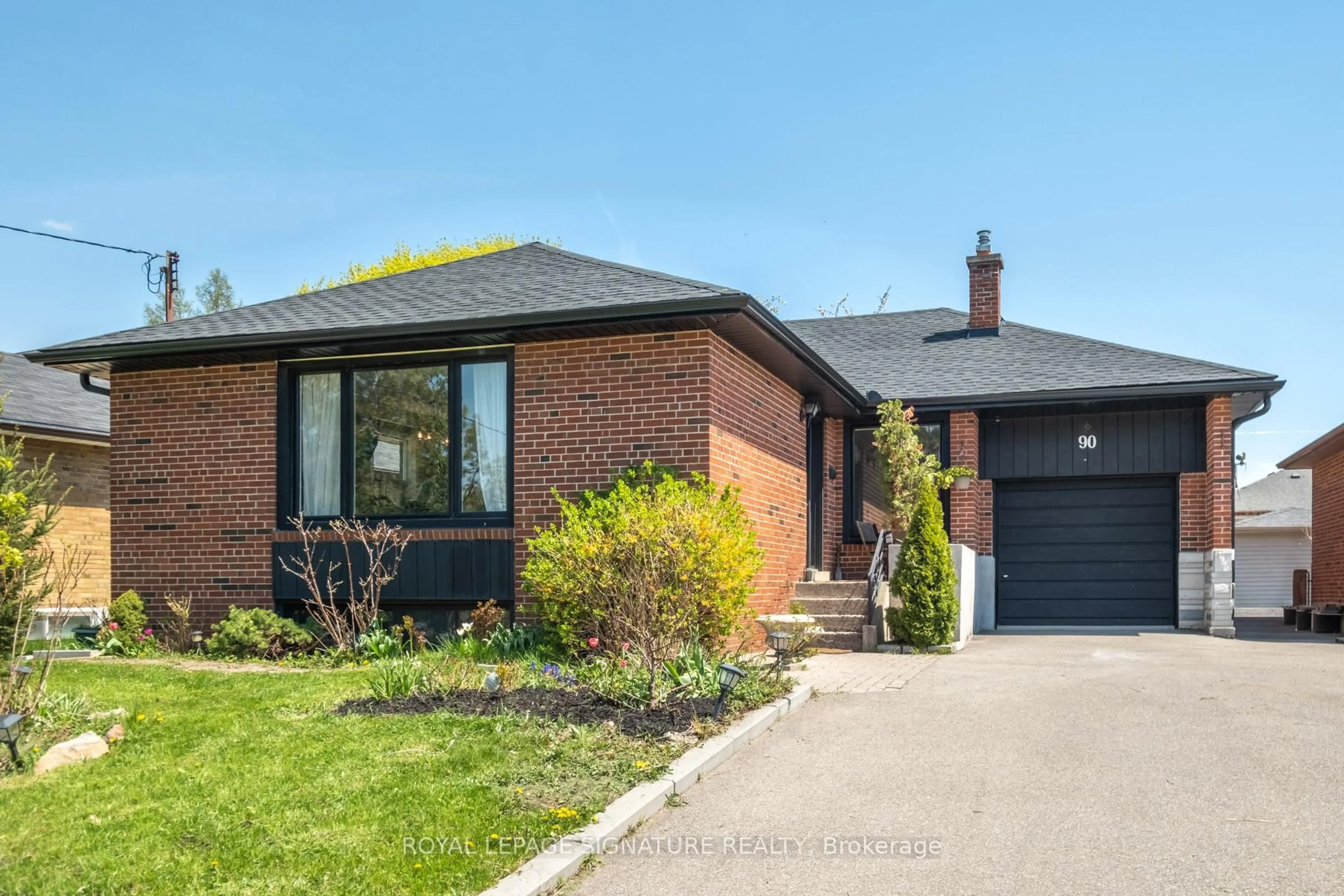 Home with brick exterior material, street for 90 Whitburn Cres, Toronto Ontario M3H 2S4
