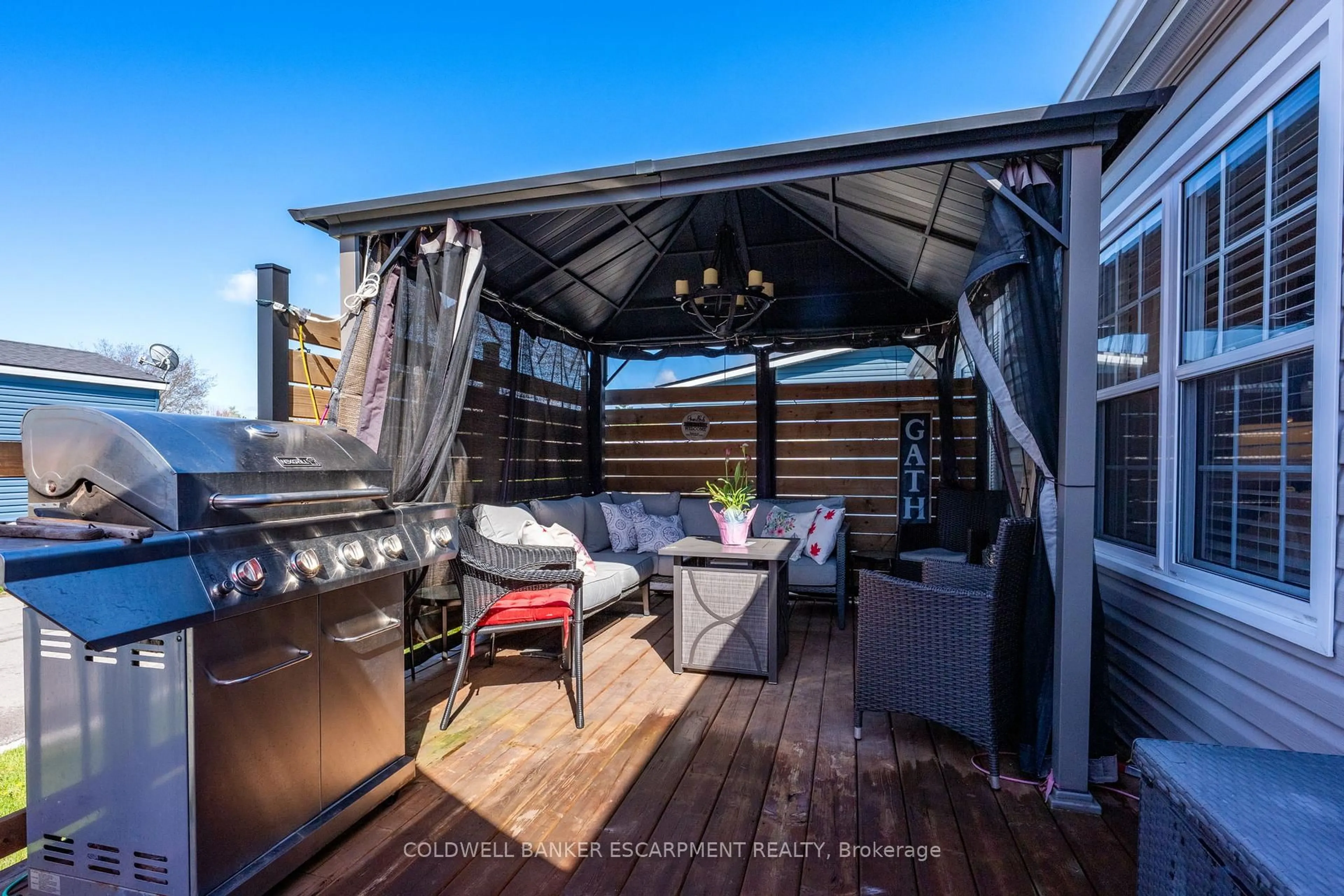 Patio, unknown for 4449 Milburough Line #31 Ash, Burlington Ontario L7P 0C5