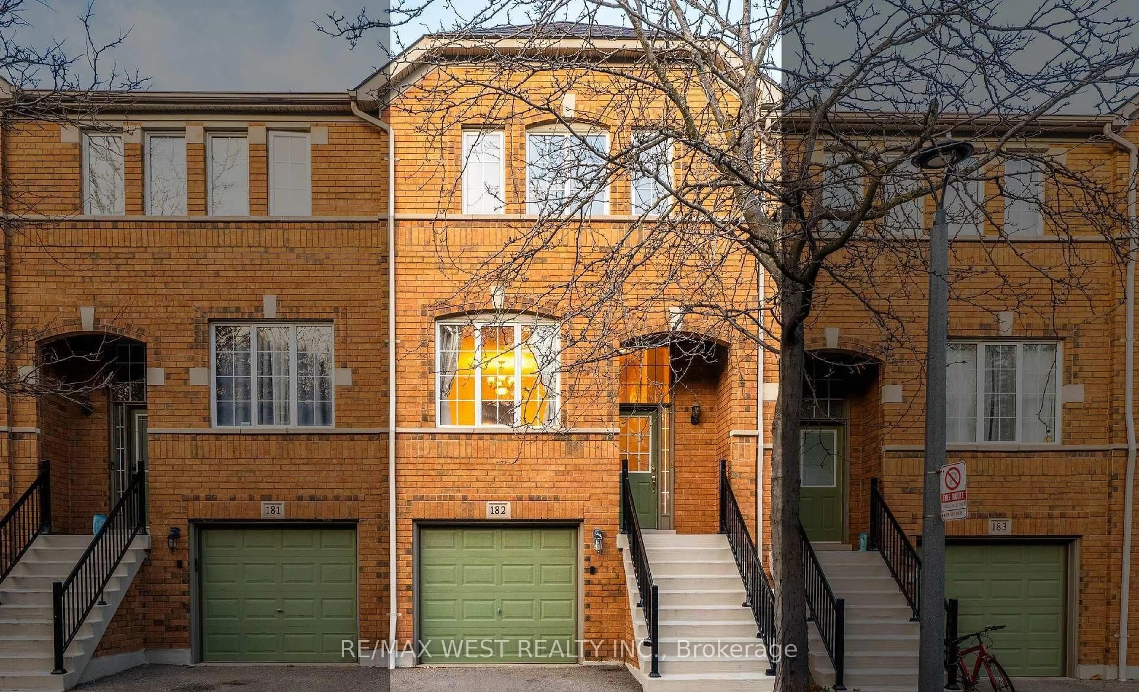 Home with brick exterior material, street for 5530 Glen Erin Dr #182, Mississauga Ontario L5M 6E8
