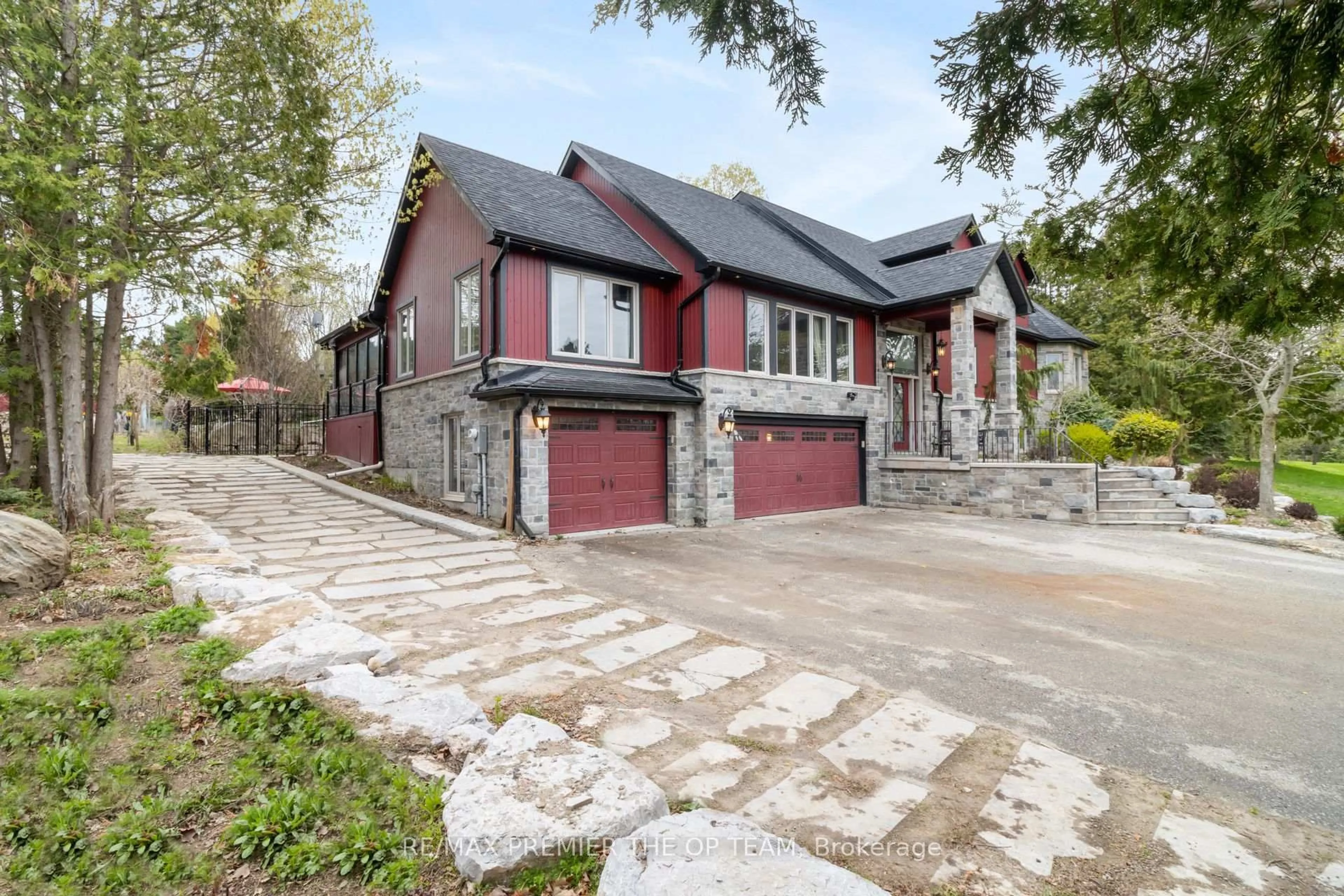 Home with brick exterior material, street for 16326 The Gore Rd, Caledon Ontario L7C 3E6