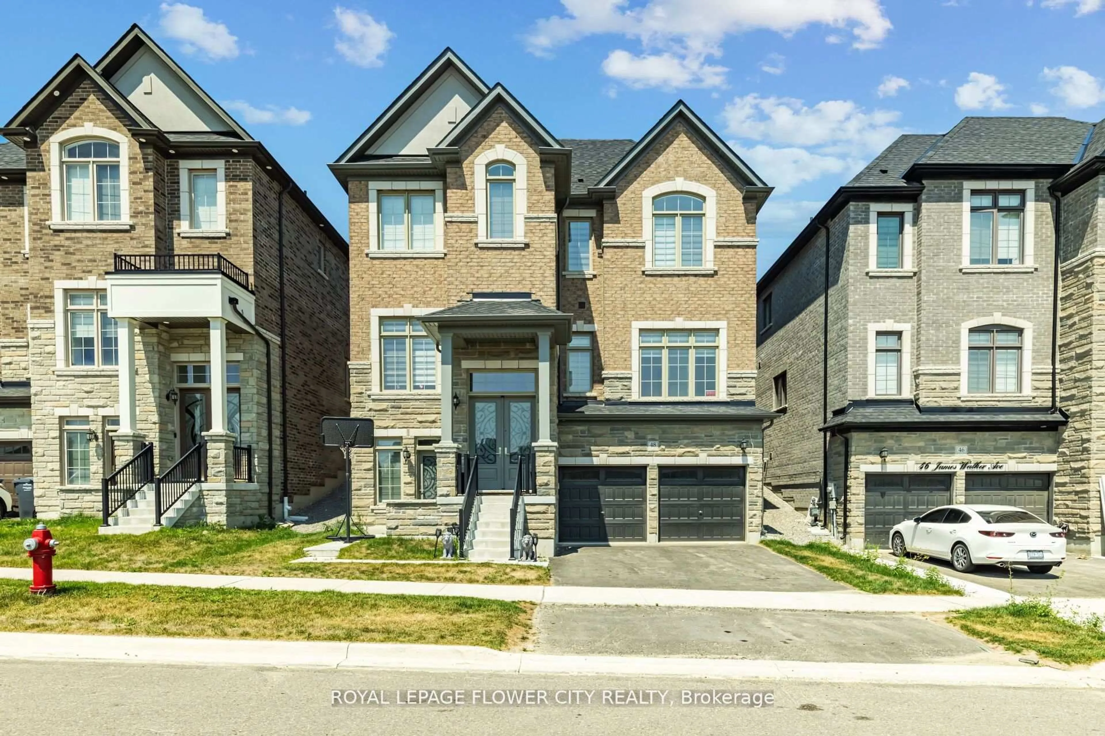 Home with brick exterior material, street for 48 James Walker Ave, Caledon Ontario L7C 4M8
