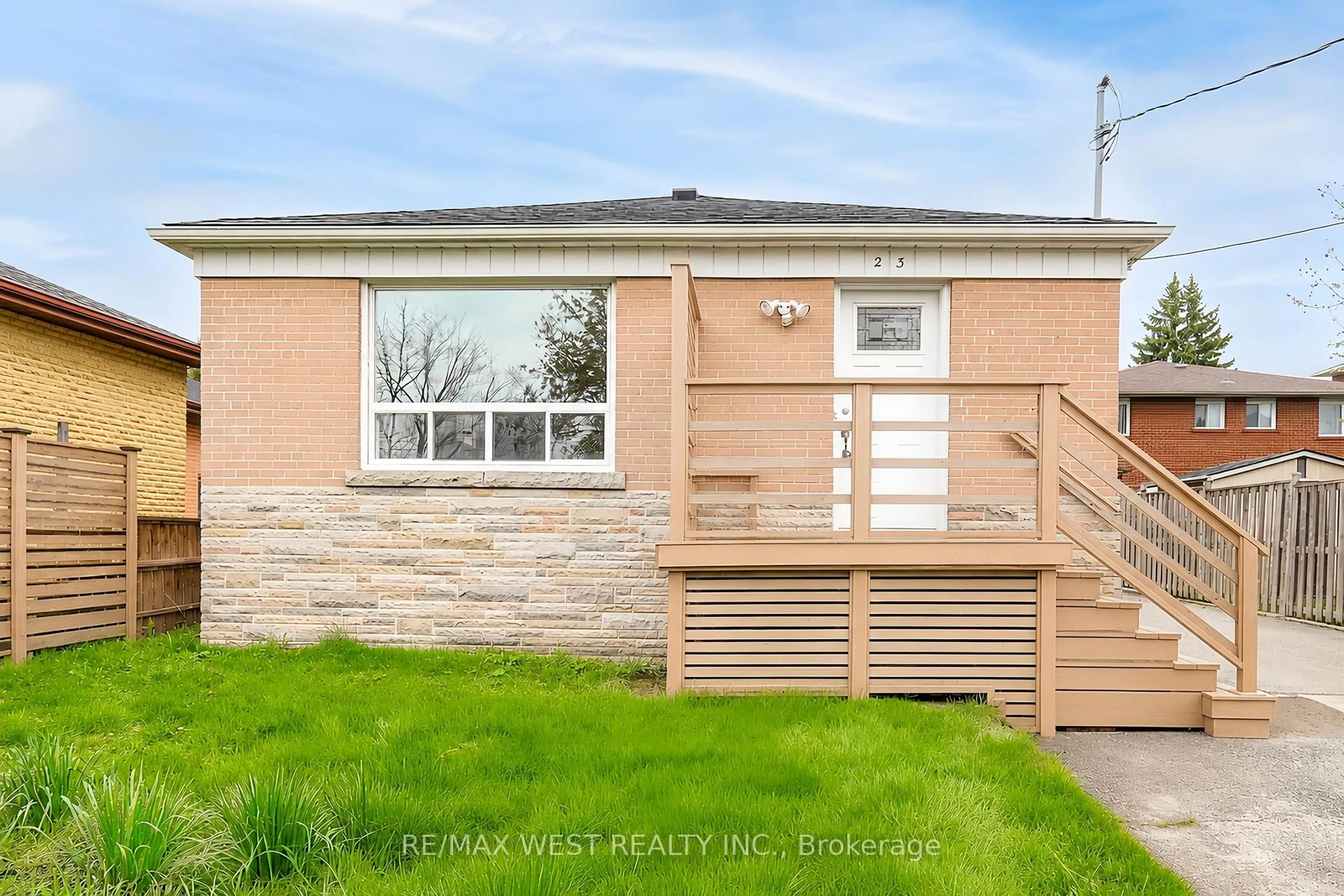Home with brick exterior material, street for 23 Irwin Rd, Toronto Ontario M9W 2P6