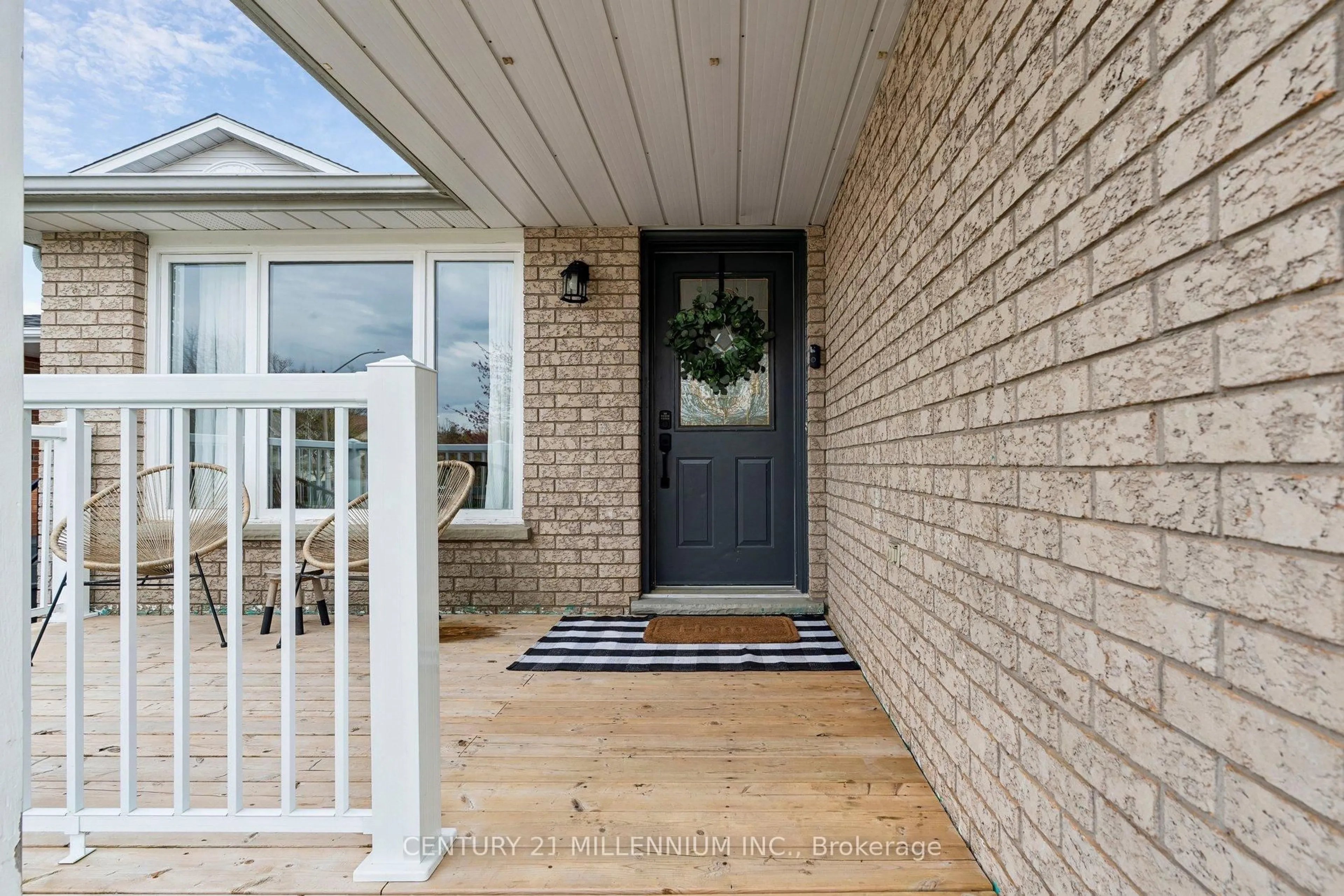 Home with brick exterior material, street for 56 Pheasant Crt, Orangeville Ontario L9W 4J9