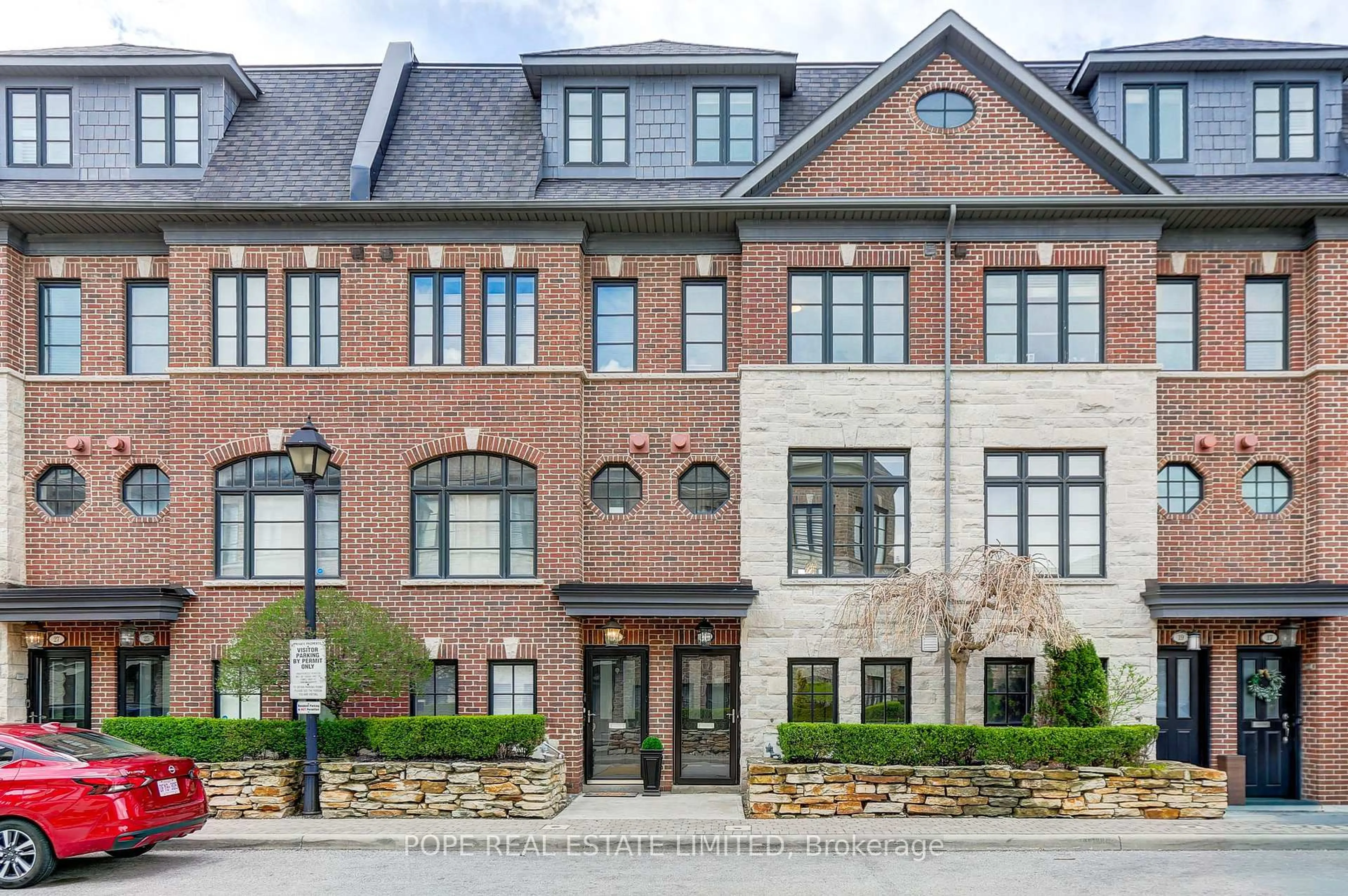 Home with brick exterior material, street for 21 Ruby Lang Lane, Toronto Ontario M8Z 0B8