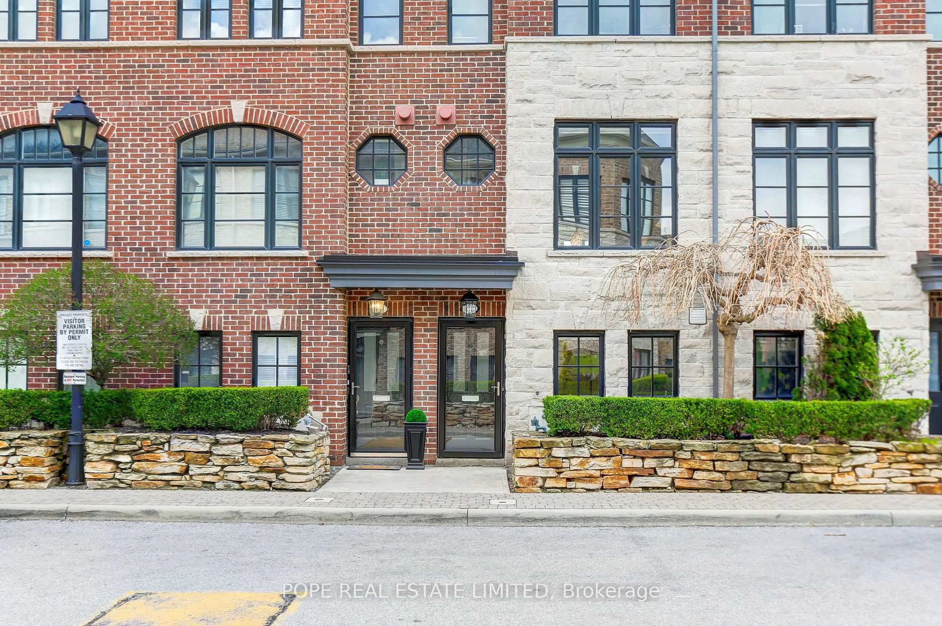 Home with brick exterior material, street for 21 Ruby Lang Lane, Toronto Ontario M8Z 0B8