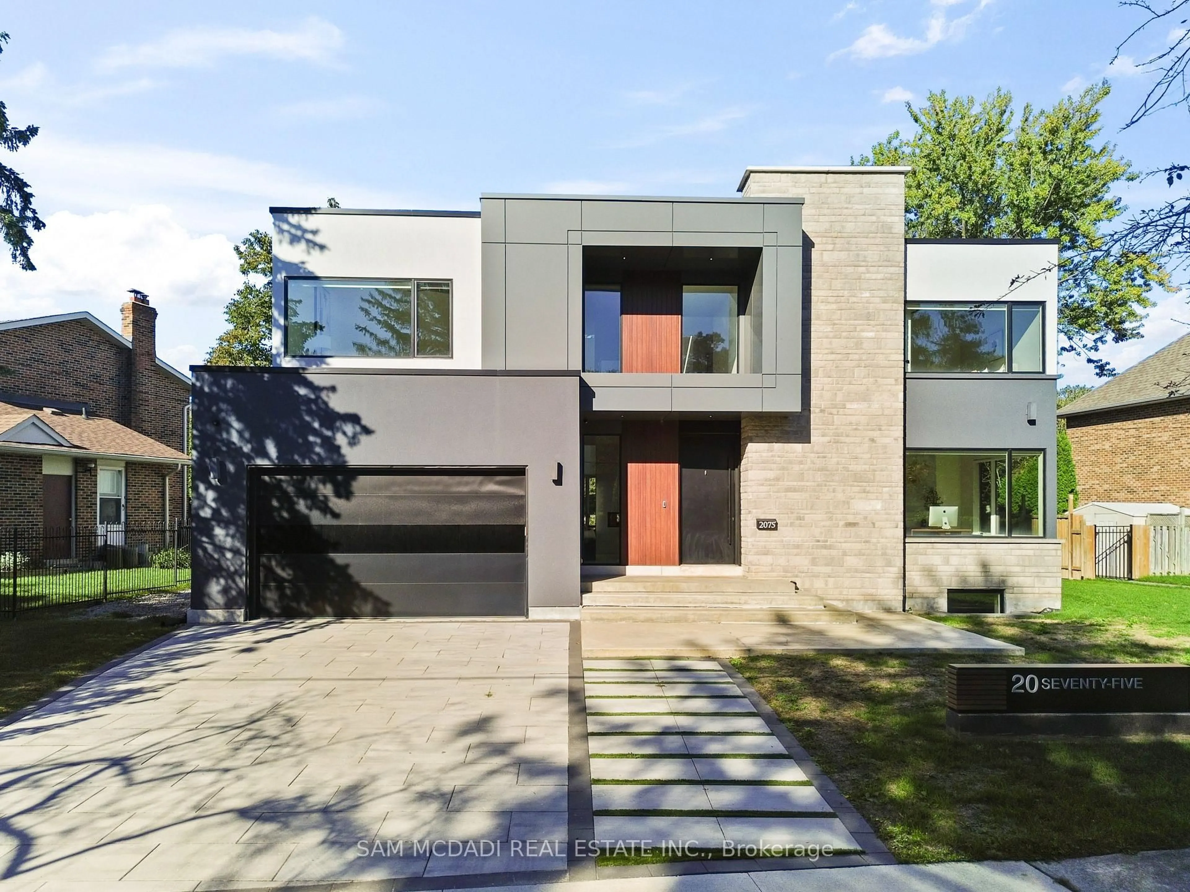 Home with brick exterior material, street for 2075 Shawanaga Tr, Mississauga Ontario L5H 3Z3