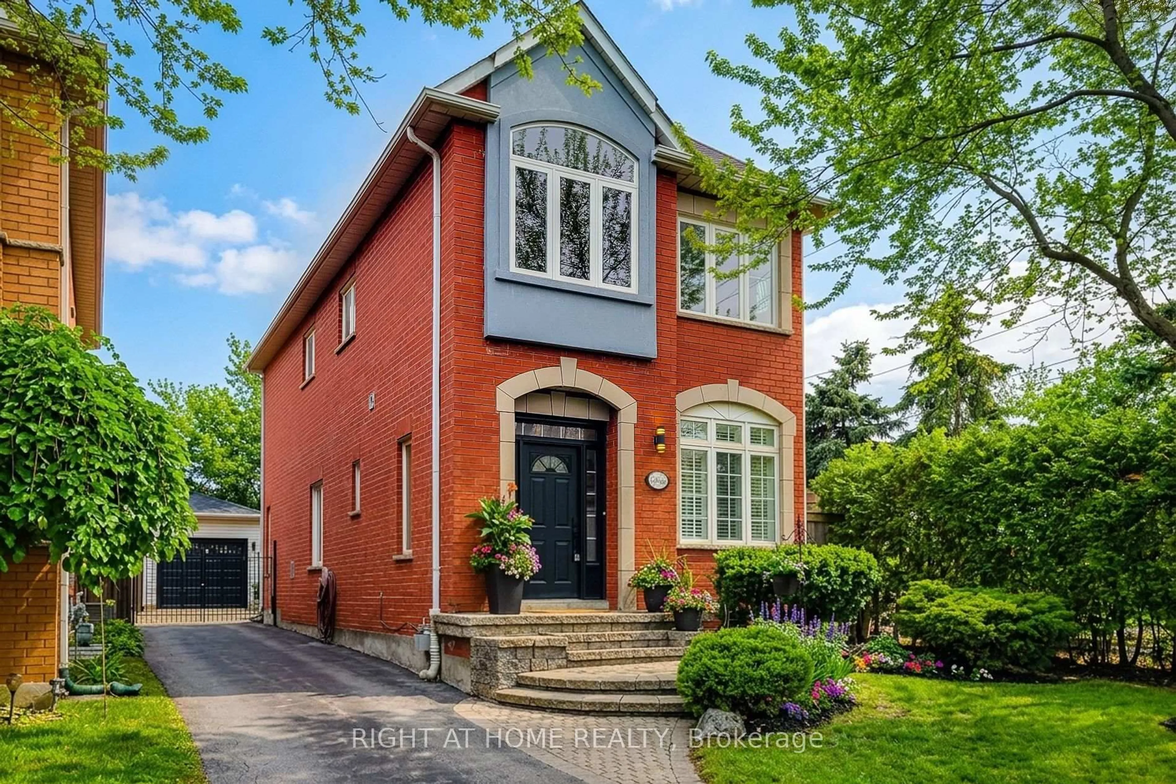 Home with brick exterior material, street for 2624 Castle Hill Cres, Oakville Ontario L6H 6J1