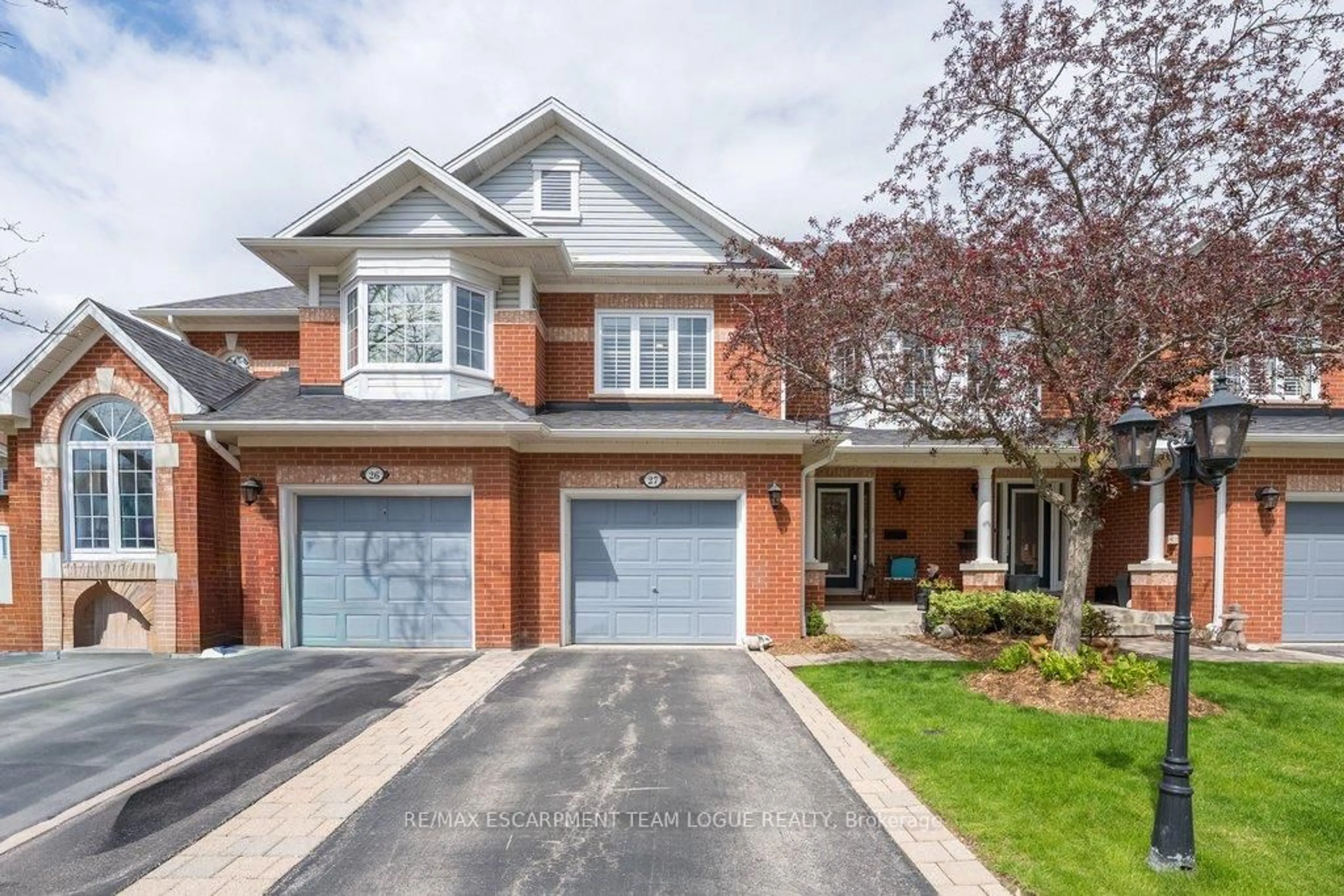 Home with brick exterior material, street for 2145 Country Club Dr #27, Burlington Ontario L7M 4E1
