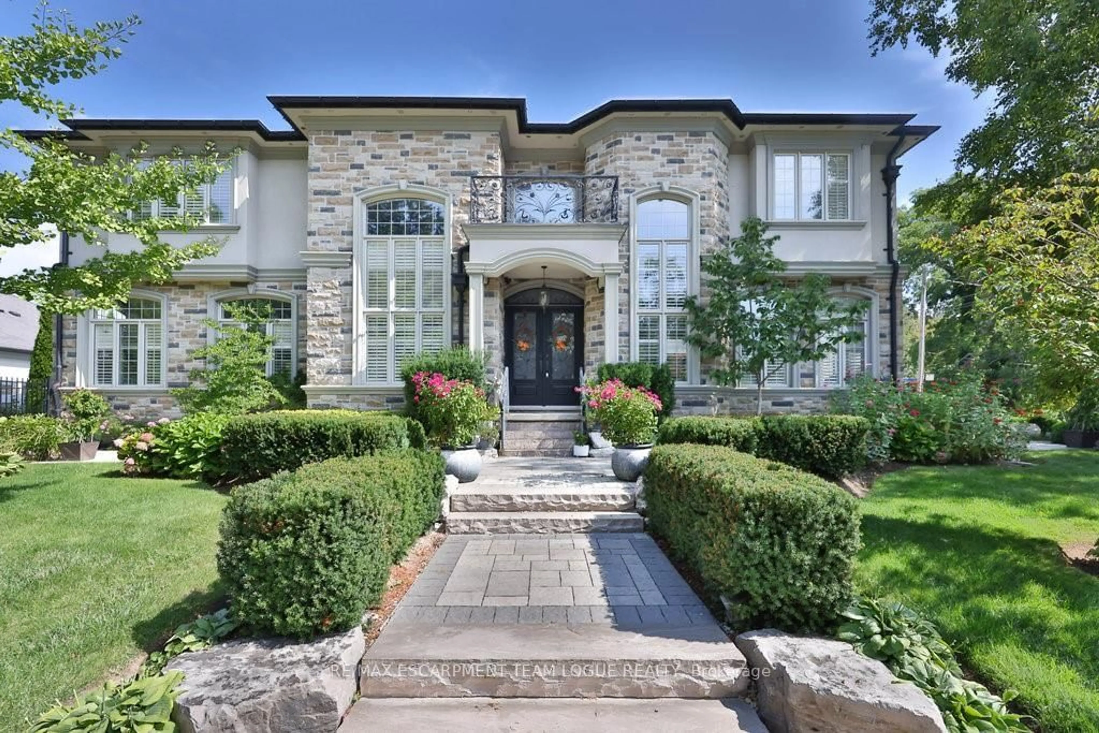 Home with brick exterior material, street for 2229 LAKESHORE Rd, Burlington Ontario L7R 1B1