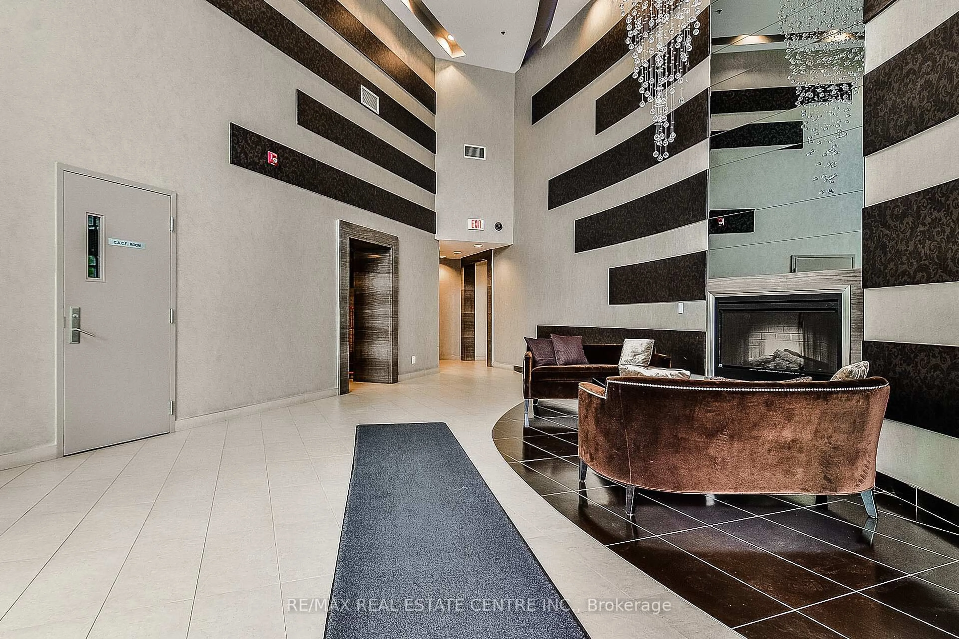 Indoor foyer for 70 Absolute Ave #1503, Mississauga Ontario L4Z 0A4