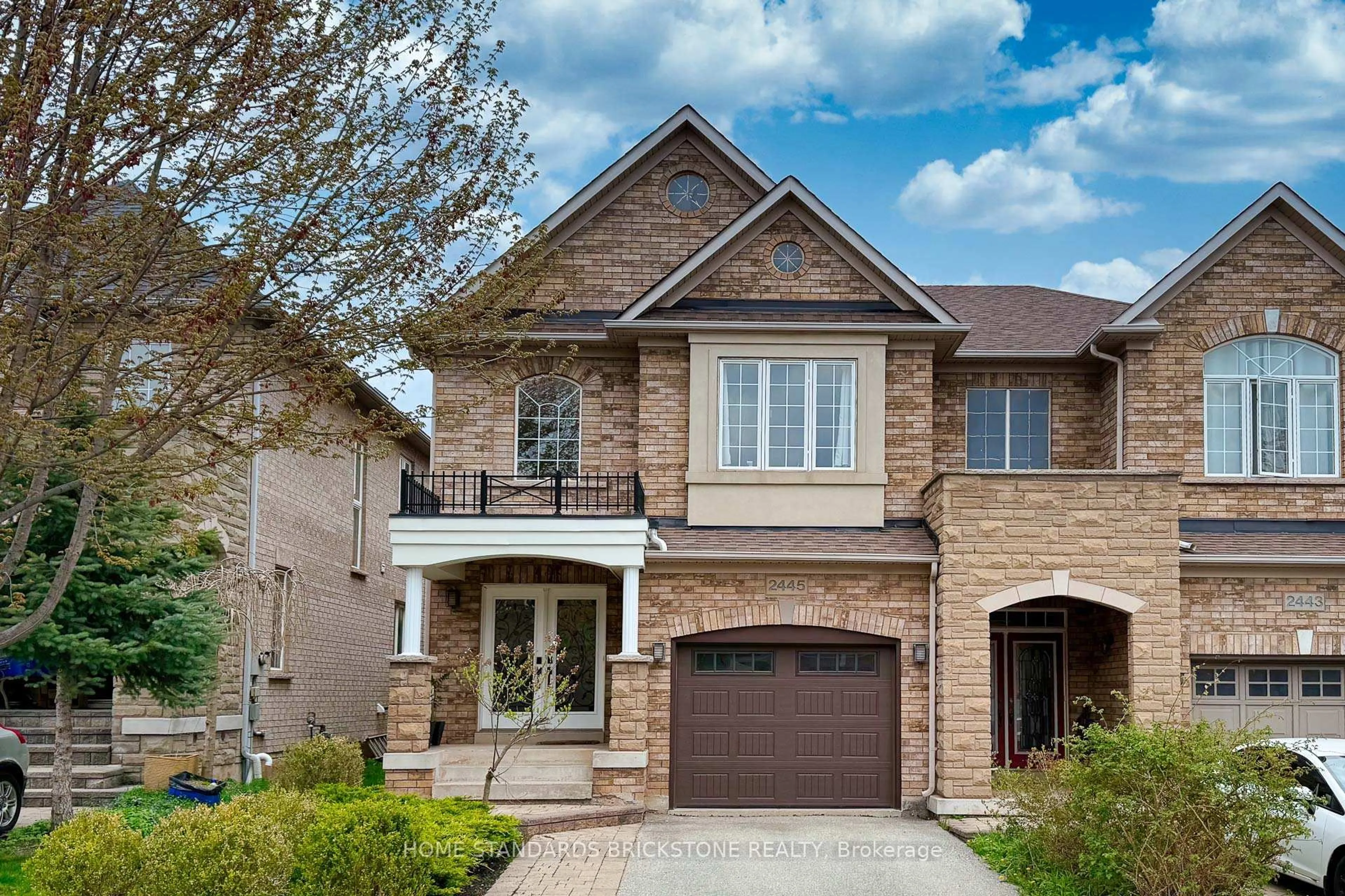 Home with brick exterior material, street for 2445 Felhaber Cres, Oakville Ontario L6H 7N8
