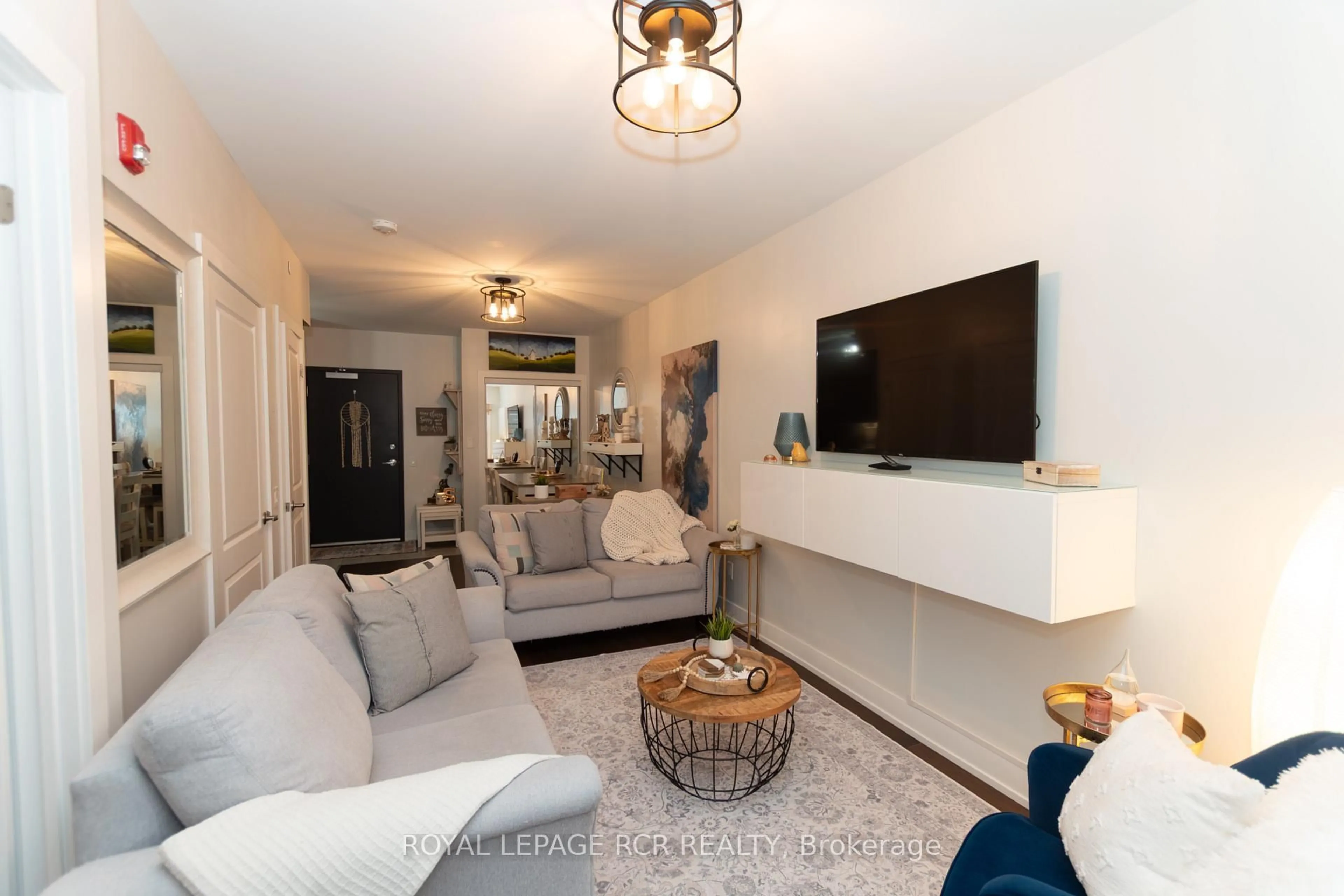 Living room with furniture, unknown for 310 Broadway Ave #309, Orangeville Ontario L9W 1L3