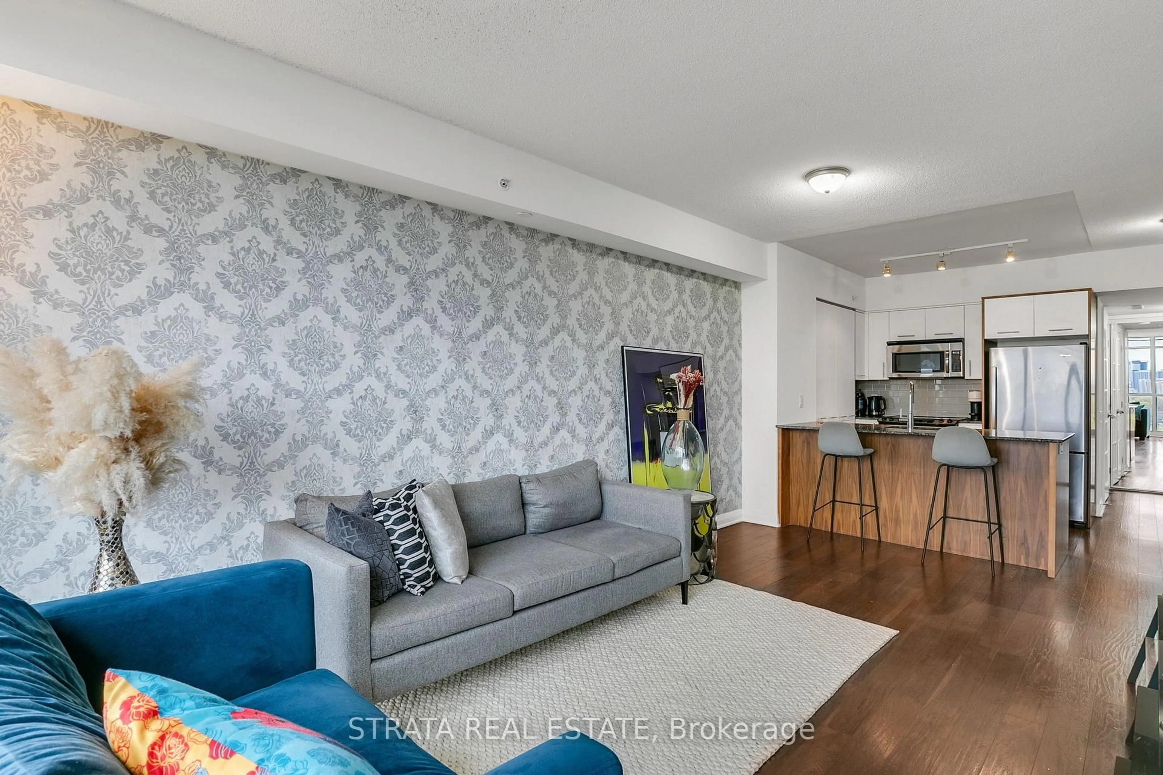 Living room with furniture, unknown for 1 Valhalla Inn Rd #1210, Toronto Ontario M9B 1S9
