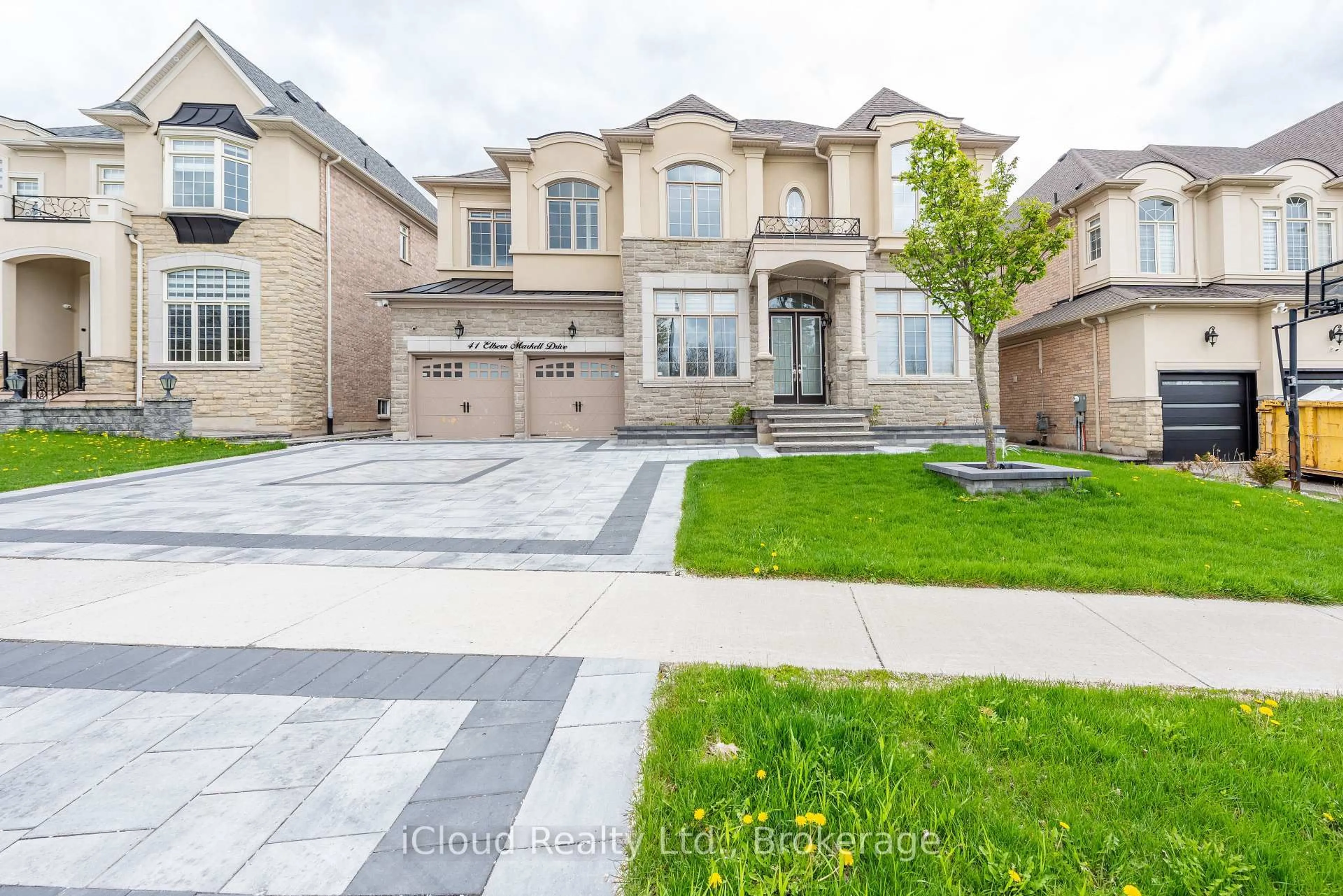 Home with brick exterior material, street for 41 Elbern Markell Dr, Brampton Ontario L6X 2X6