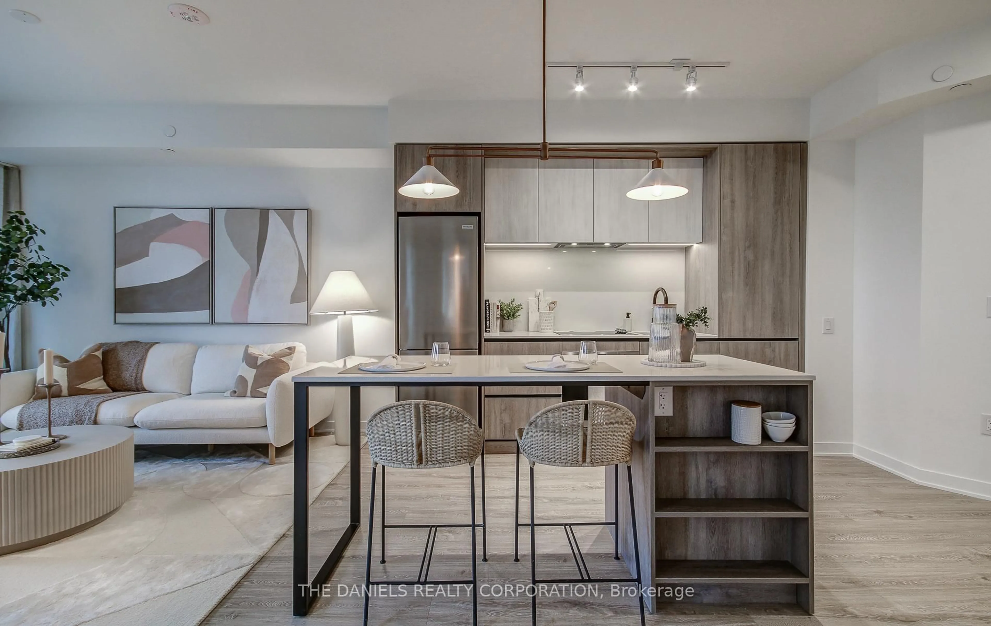 Open concept kitchen, unknown for 2495 Eglinton Ave #1206, Mississauga Ontario L5M 2T2