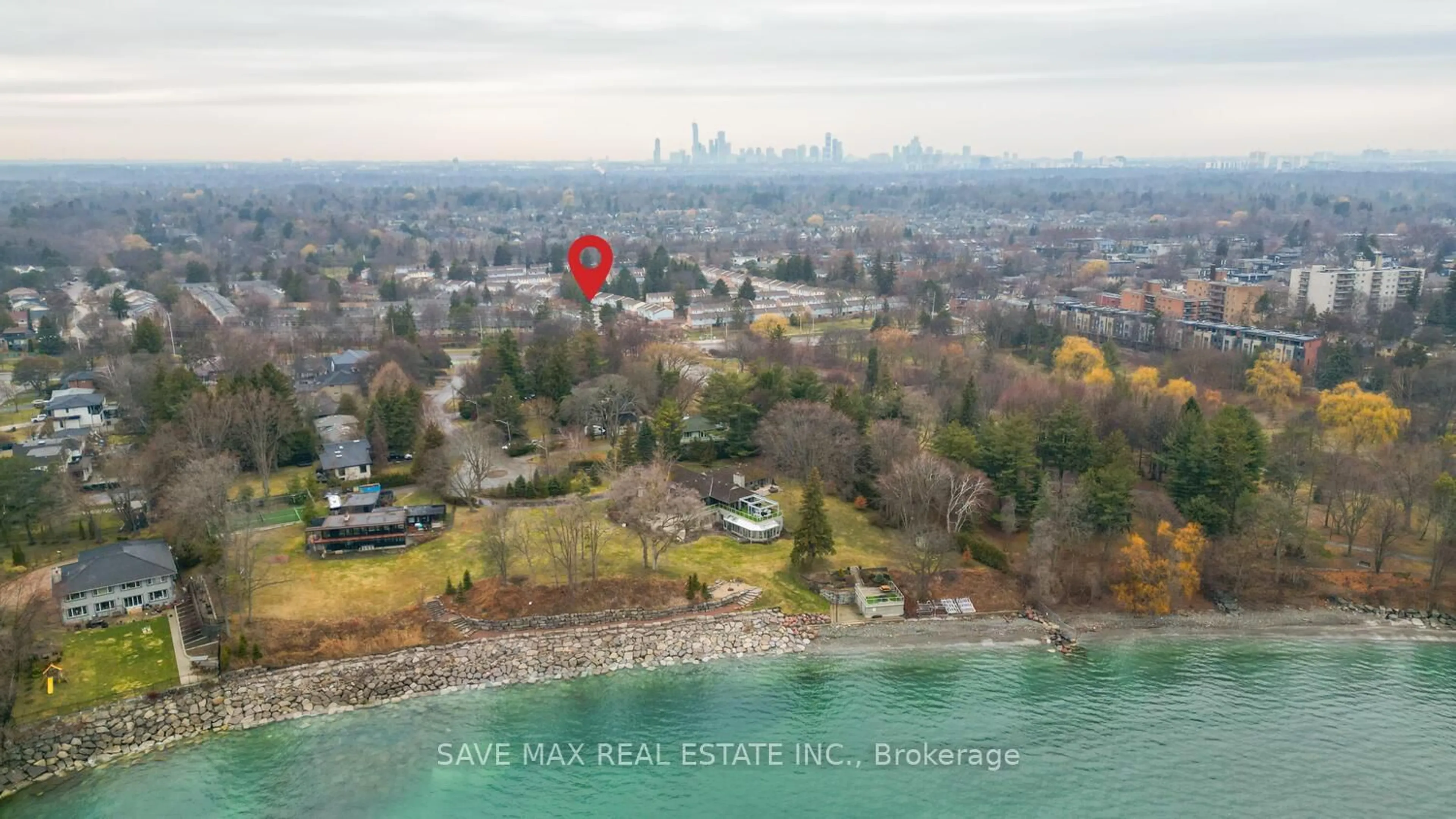 A pic from outside/outdoor area/front of a property/back of a property/a pic from drone, water/lake/river/ocean view for 1050 Shawnmarr Rd #145, Mississauga Ontario L5H 3V1