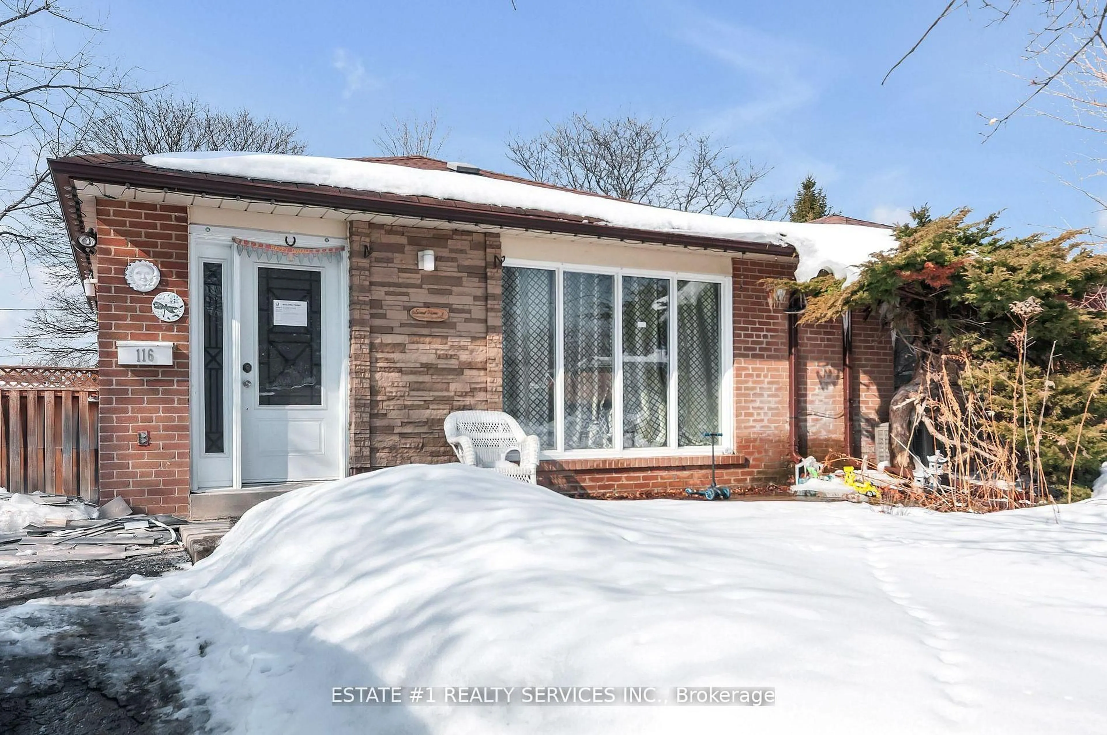Home with brick exterior material, street for 116 Addington Cres, Brampton Ontario L6T 2R5