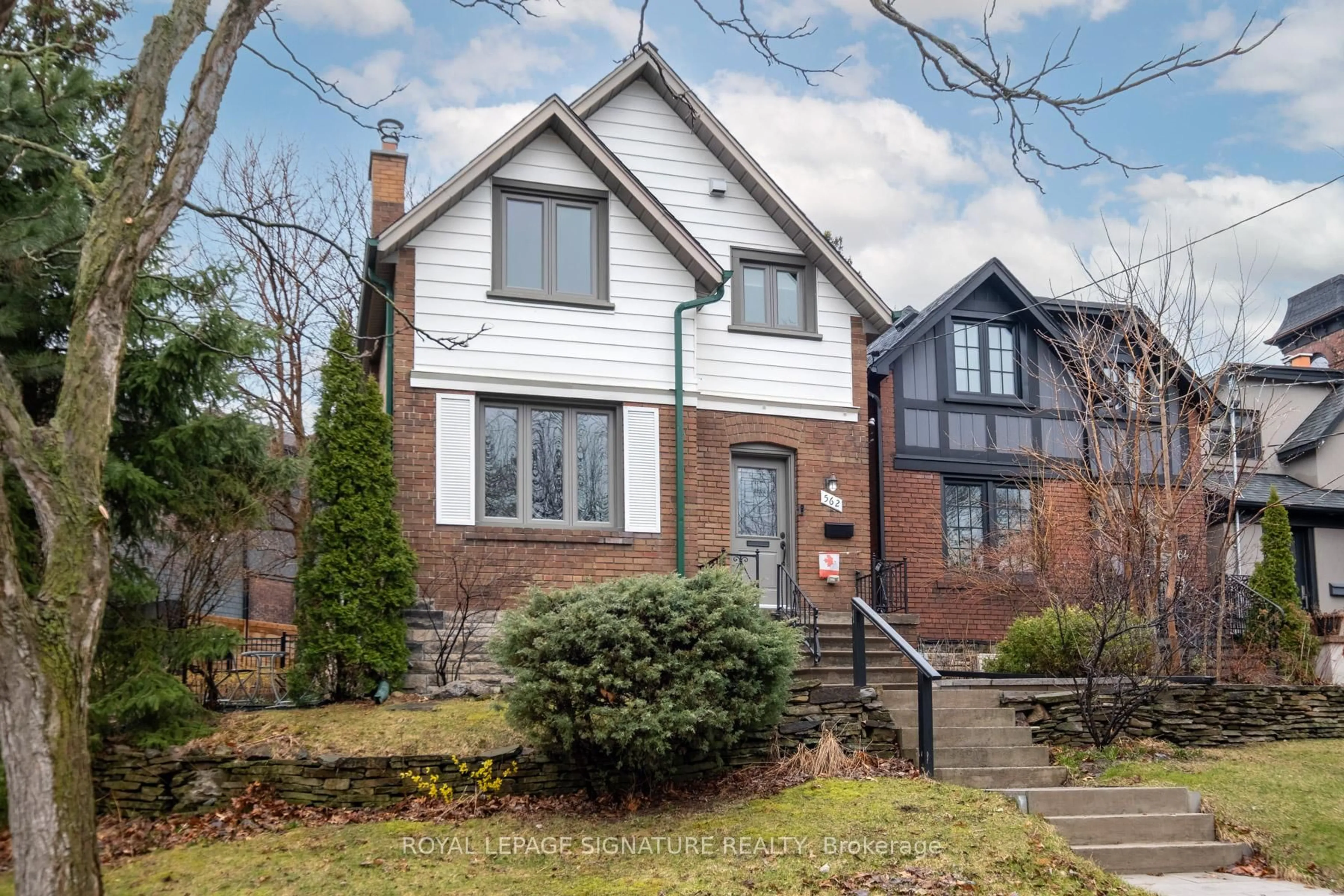 Home with brick exterior material, street for 562 Indian Rd, Toronto Ontario M6P 2C2