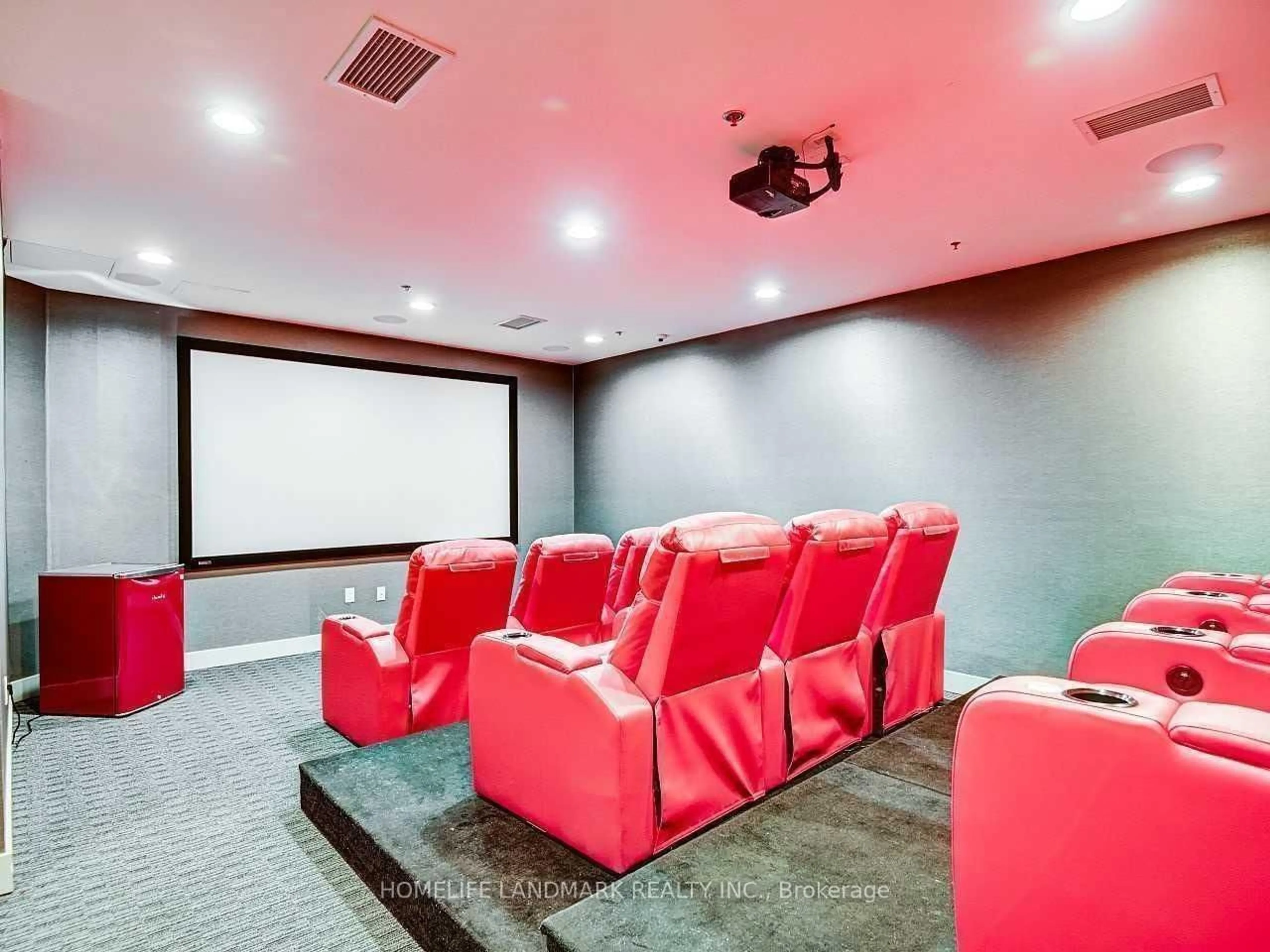 Home theater for 812 Lansdowne Ave #123, Toronto Ontario M6H 4K5