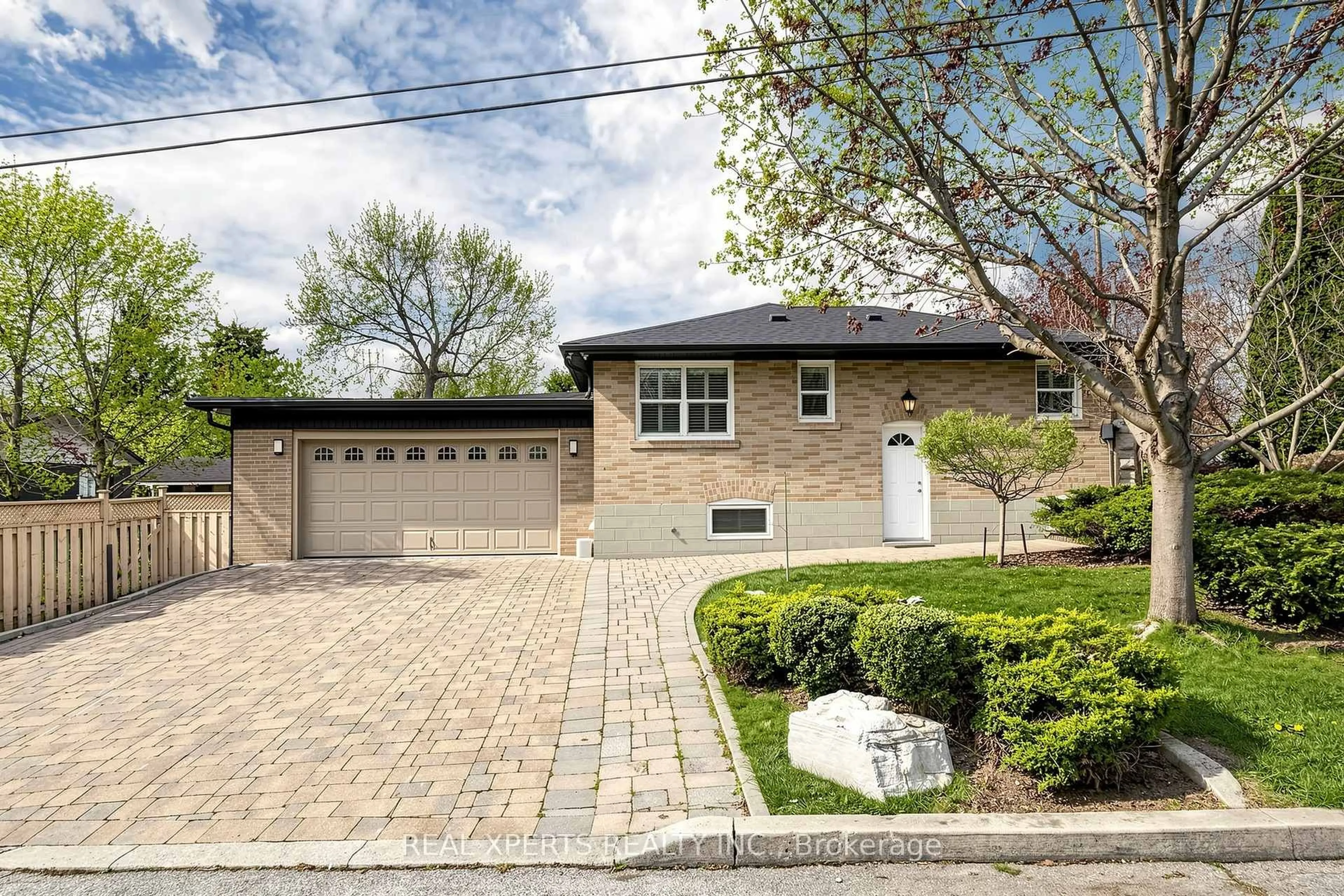 Home with brick exterior material, street for 103 AURA LEA Blvd, Toronto Ontario M9M 1K4