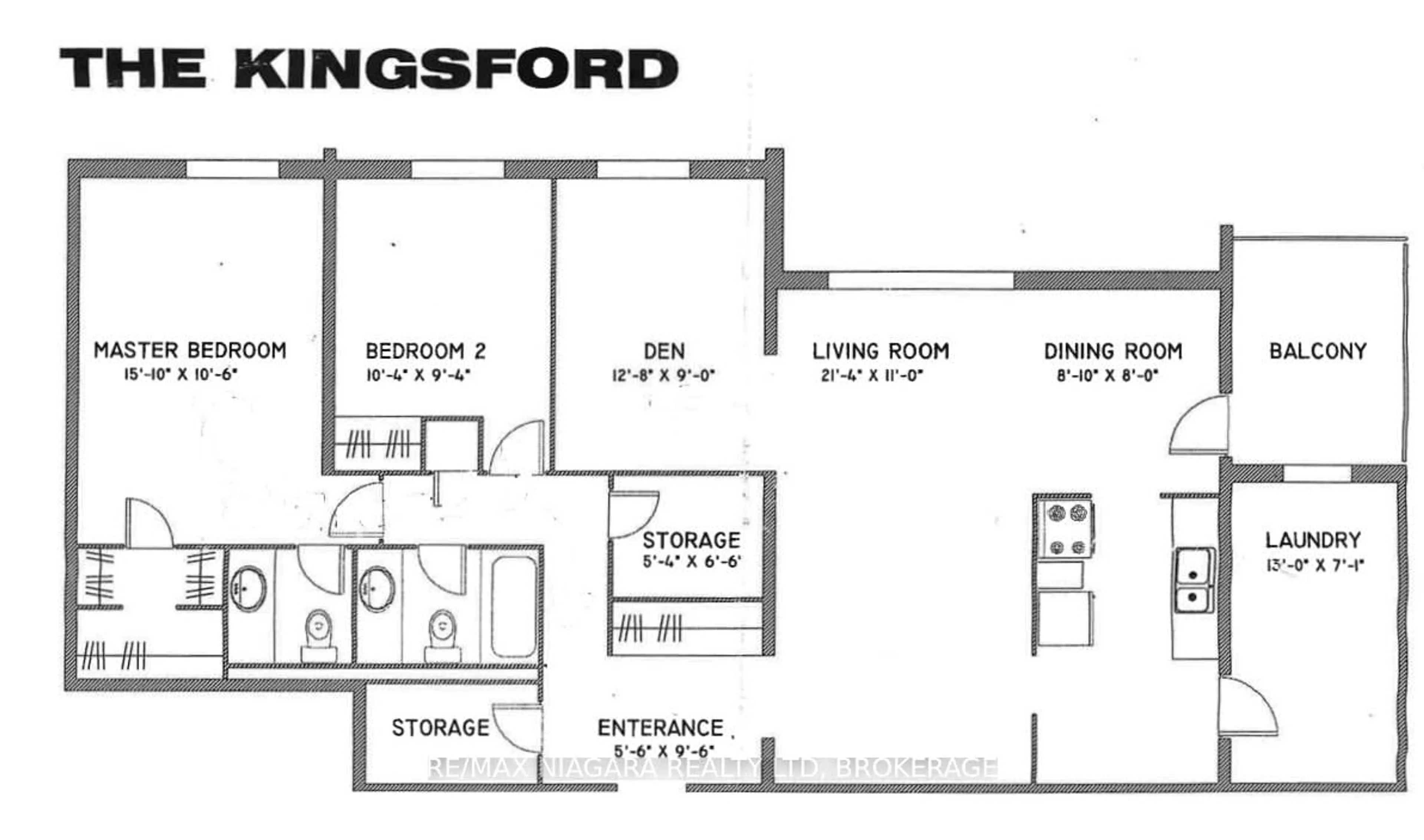 Floor plan for 3170 Kirwin Ave #301, Mississauga Ontario L5A 3R1