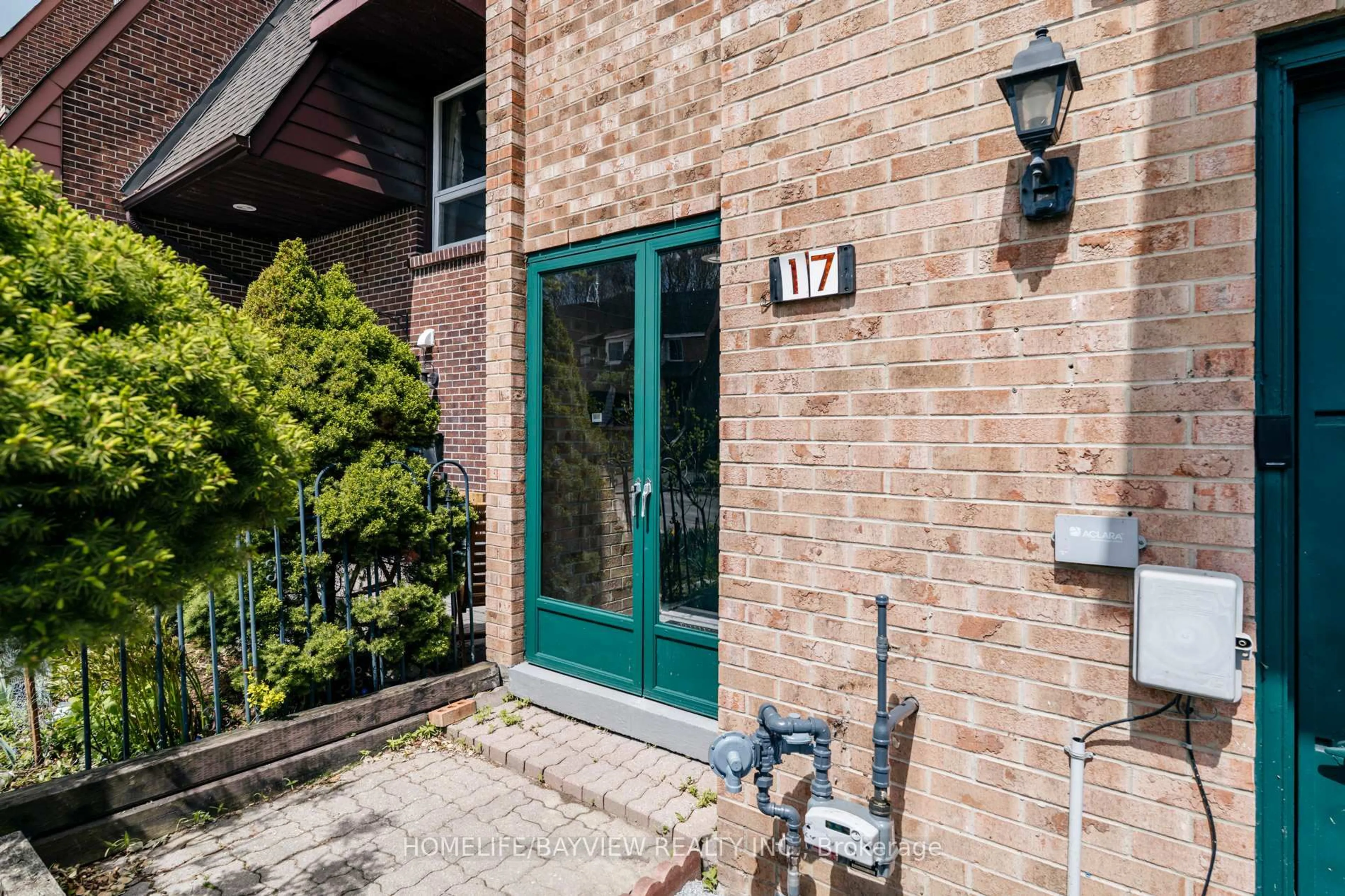 Home with brick exterior material, street for 17 Stoneham Rd, Toronto Ontario M9C 4Y7