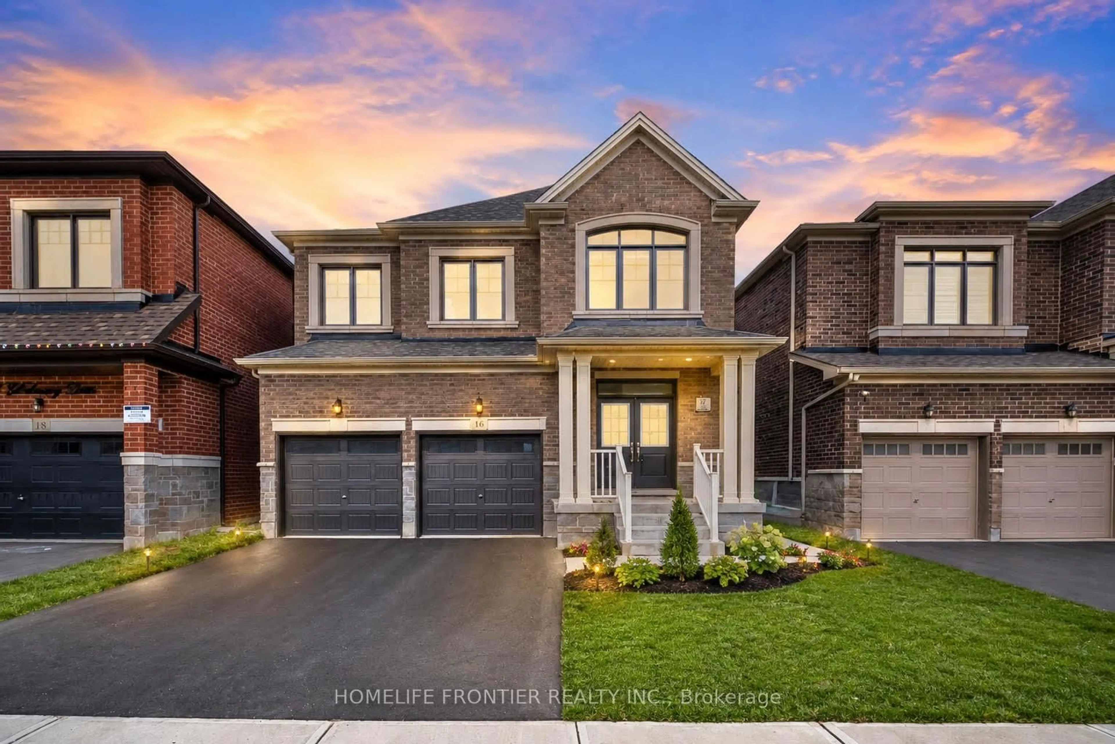 Home with brick exterior material, street for 16 Gladmary Dr, Brampton Ontario L6Y 6K9