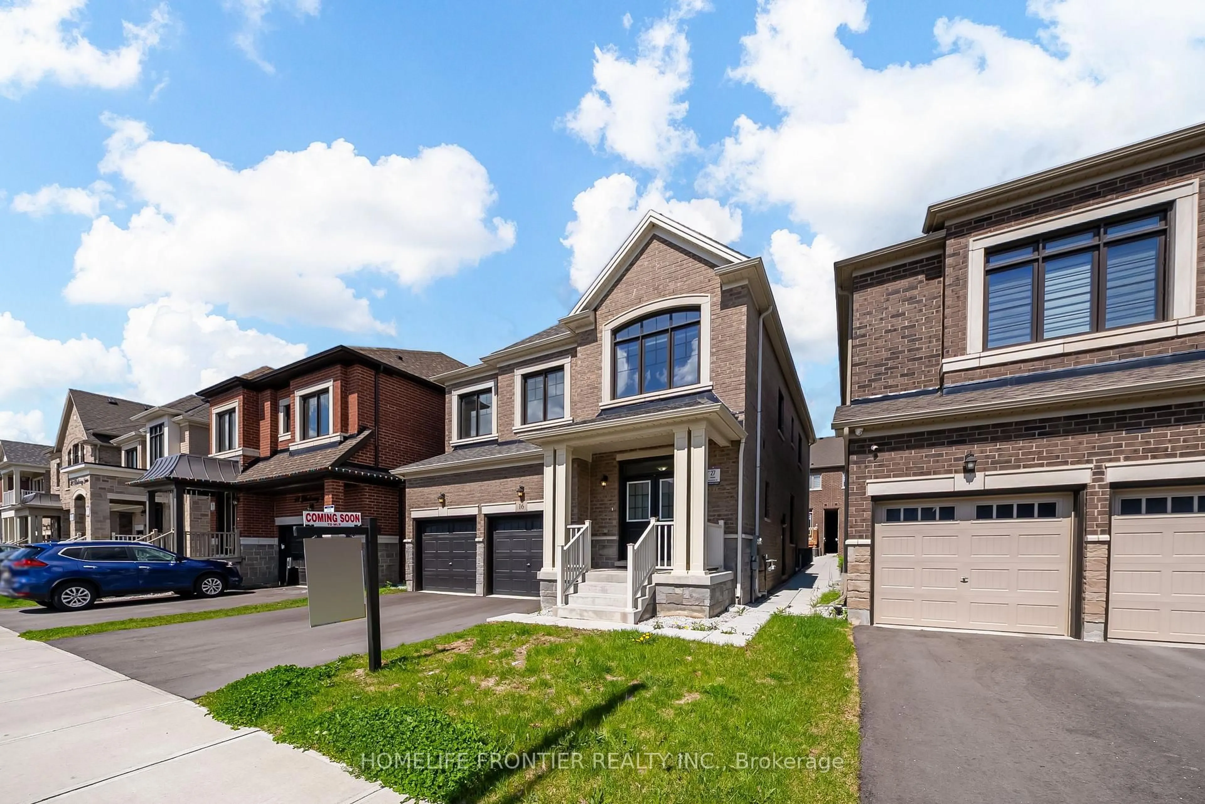 Home with brick exterior material, street for 16 Gladmary Dr, Brampton Ontario L6Y 6K9