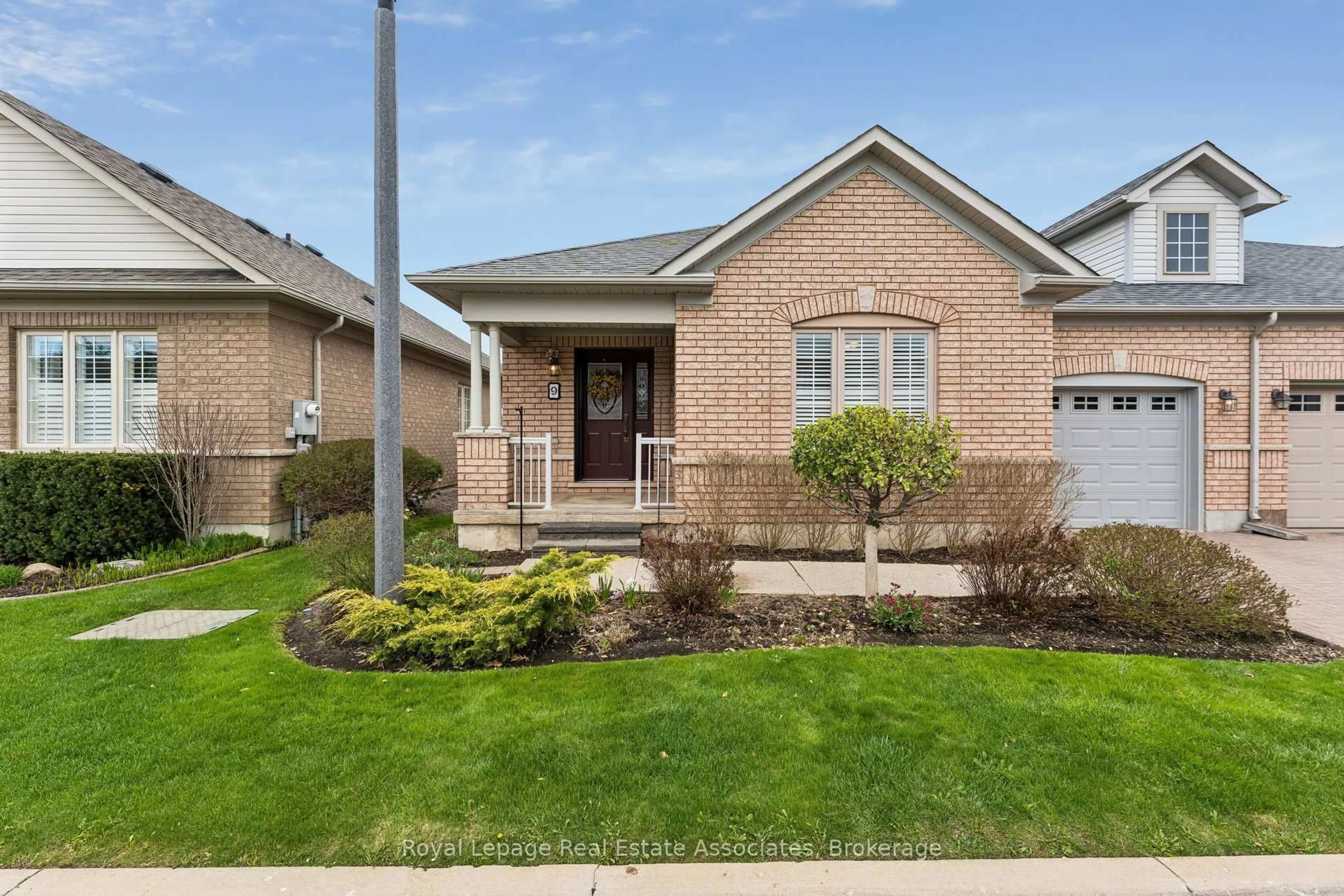 Home with brick exterior material, street for 9 Falconwood Pl, Brampton Ontario L6R 3J3