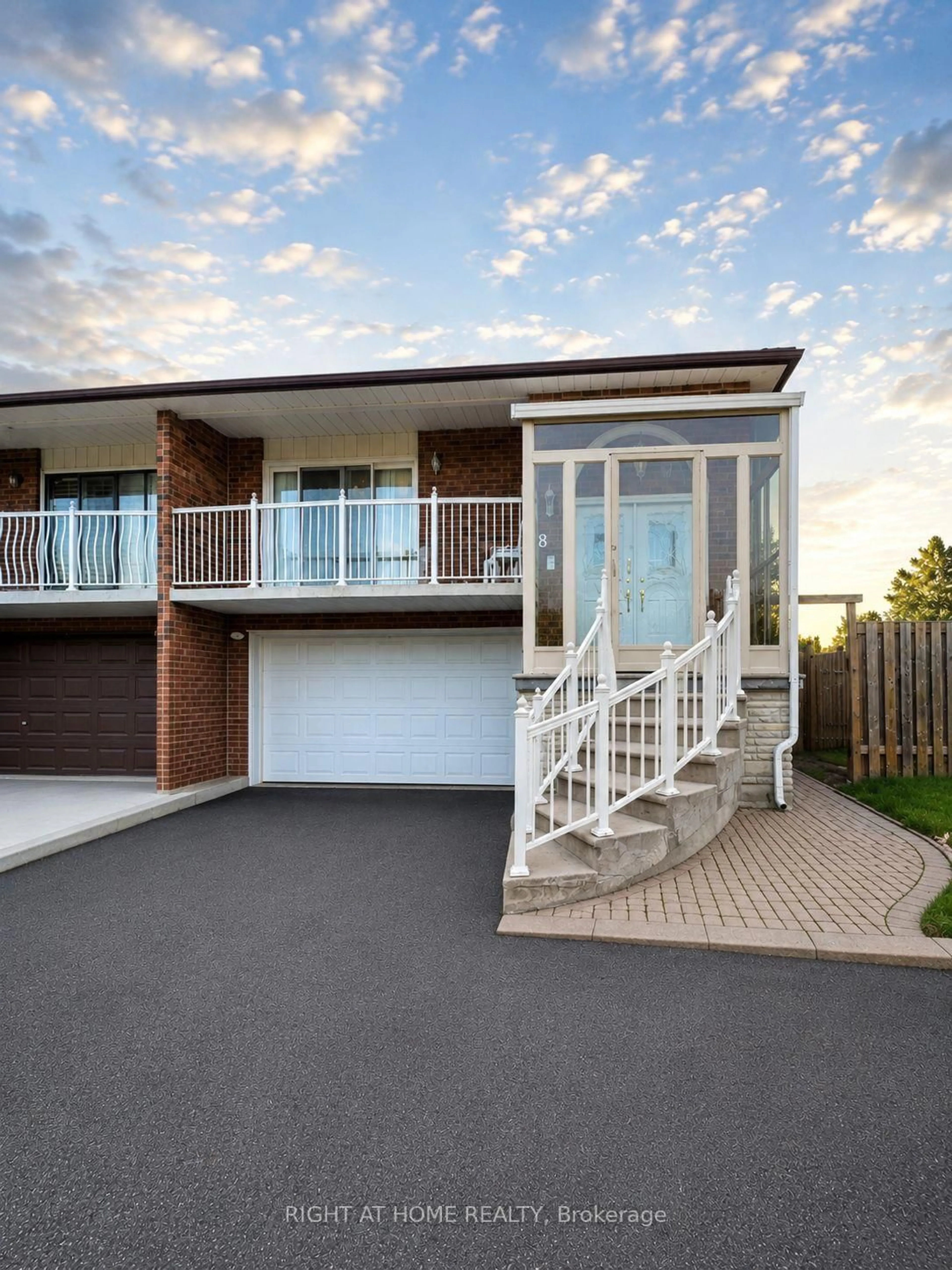 Home with vinyl exterior material, street for 18 Clubhouse Crt, Toronto Ontario M3L 2K5