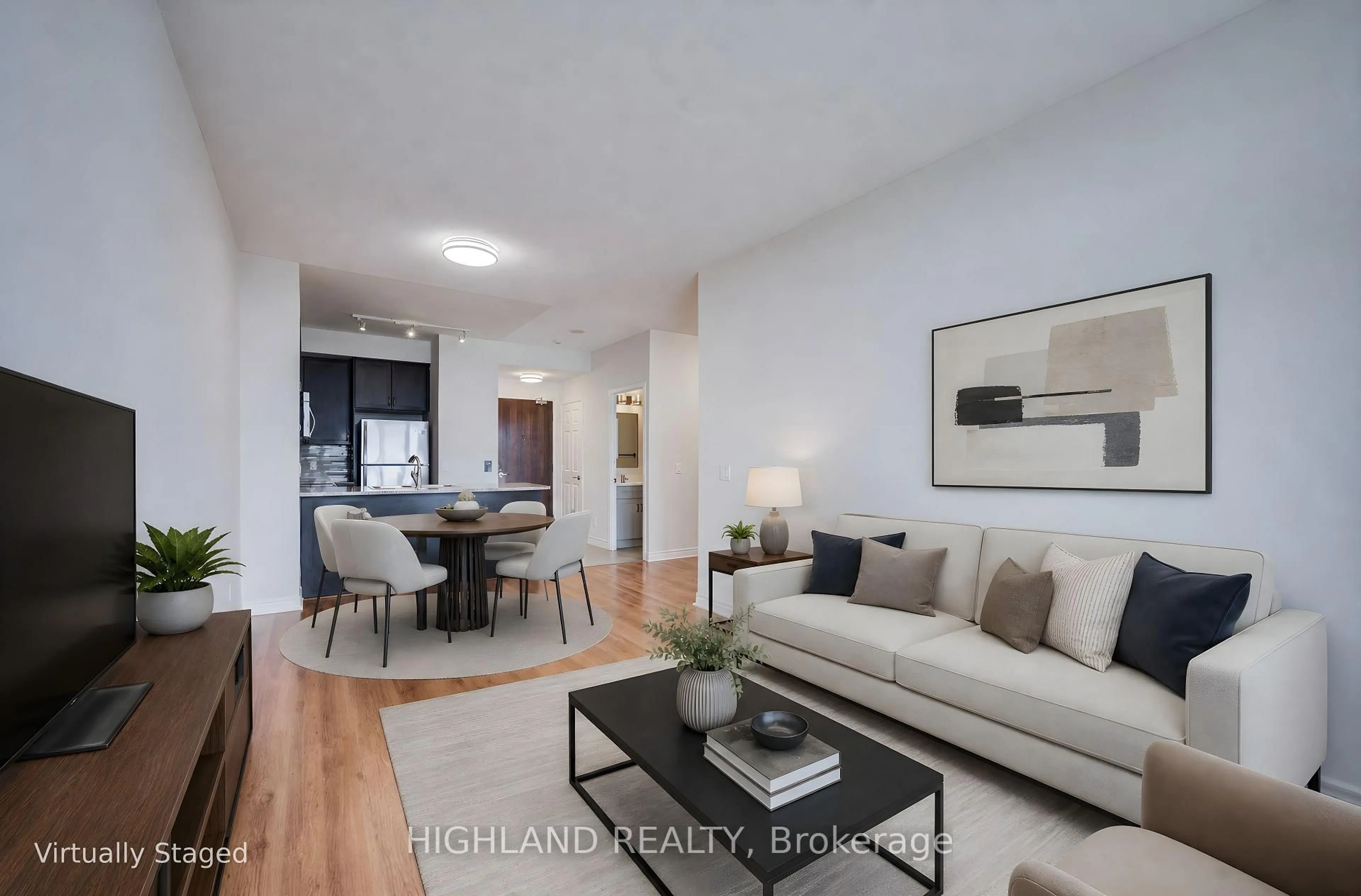 Living room with furniture, unknown for 339 Rathburn Rd #608, Mississauga Ontario L5B 0K6