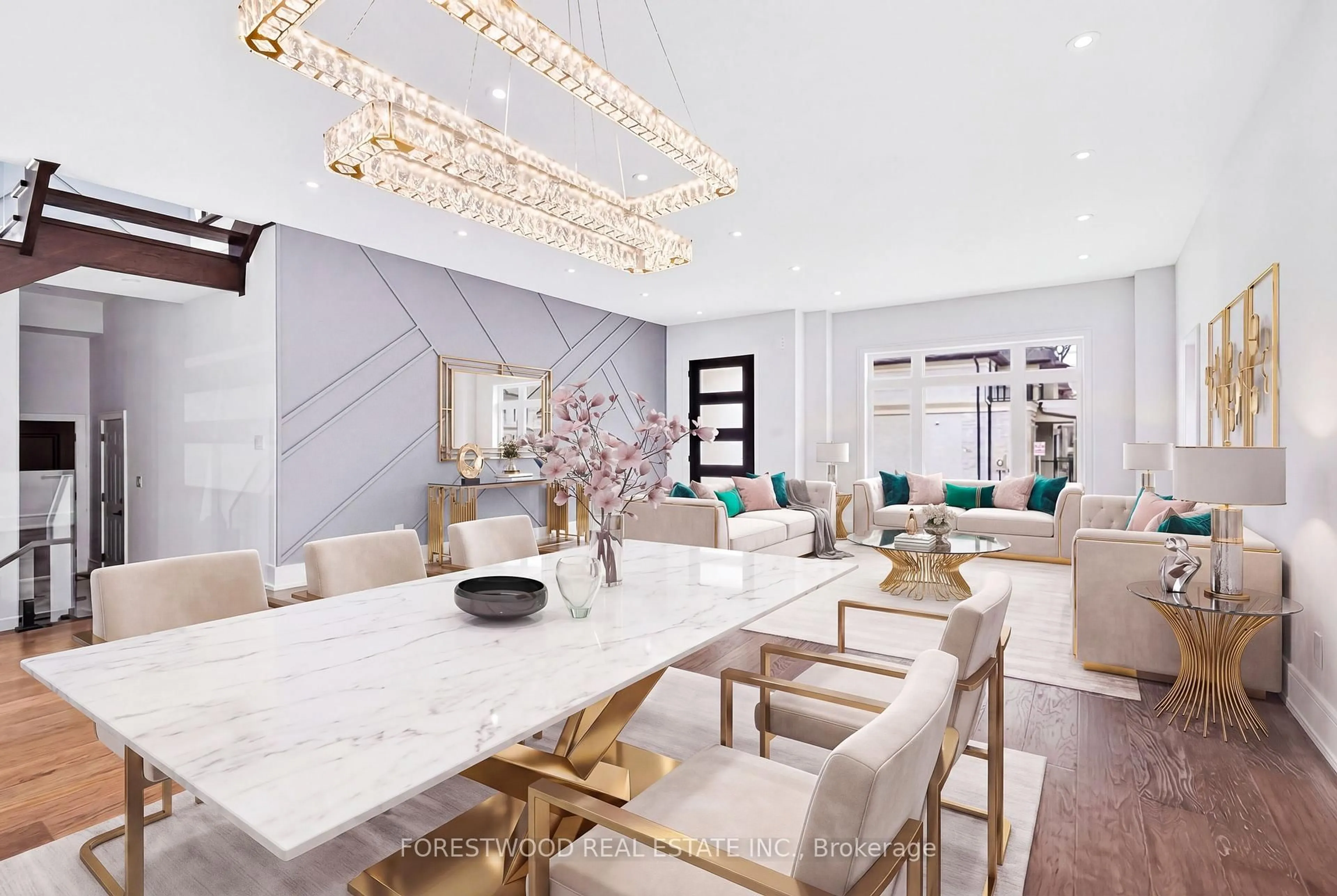Dining room, ceramic/tile floor for 193 Mateo Pl, Mississauga Ontario L5A 2K4