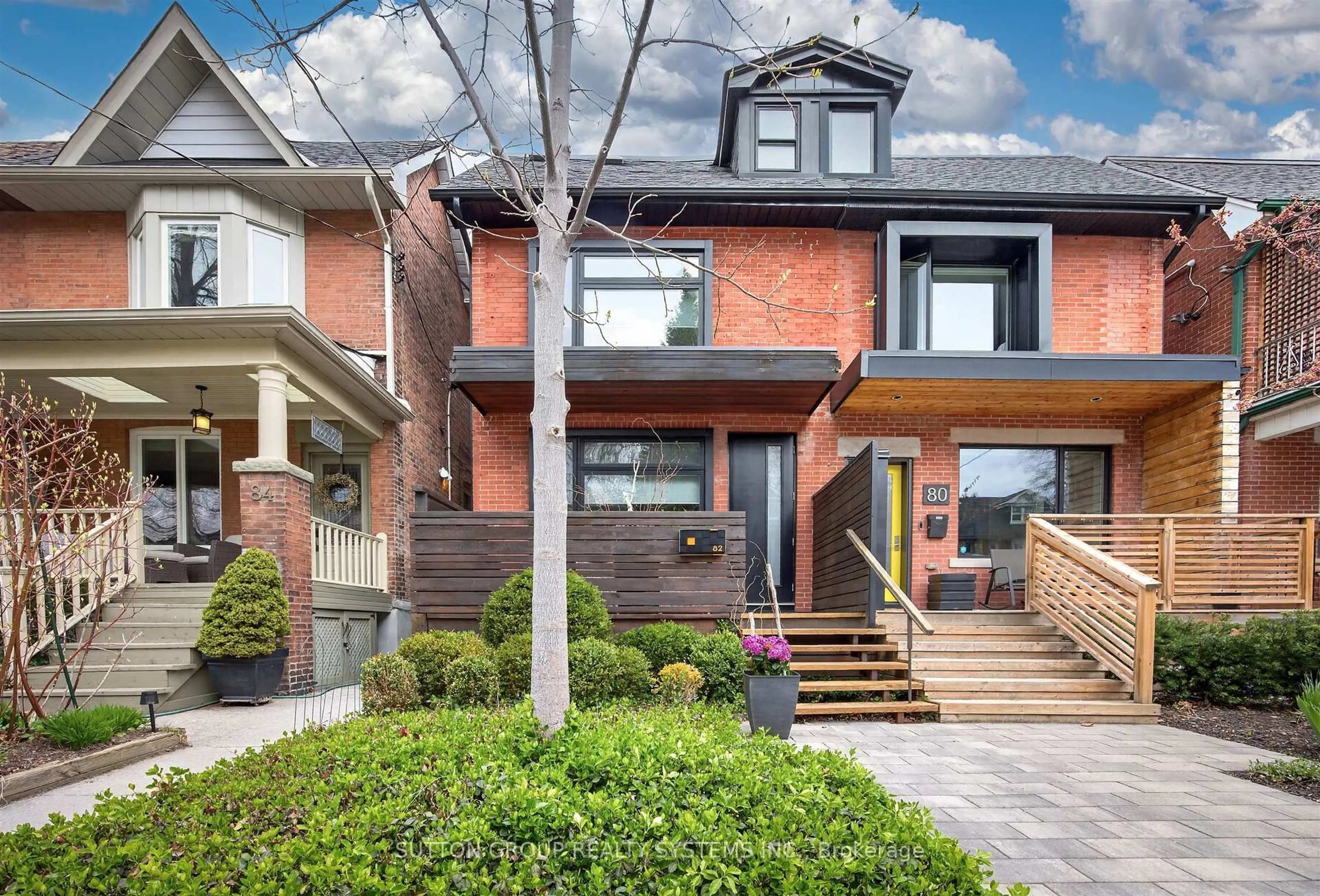 Home with brick exterior material, street for 82 Kenneth Ave, Toronto Ontario M6P 1J3