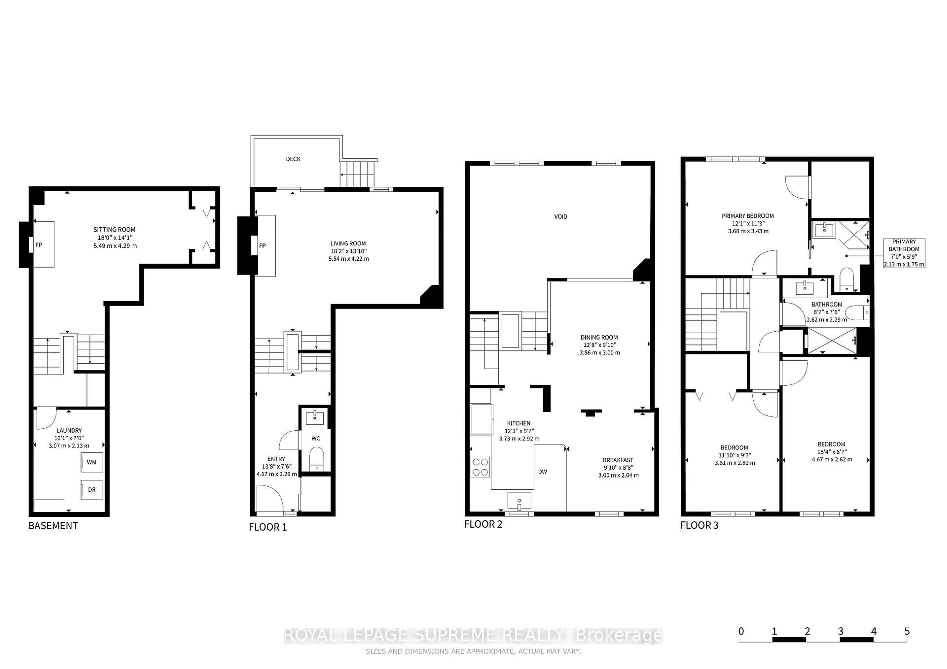 Floor plan for 4165 Fieldgate Dr #60, Mississauga Ontario L4W 2M9