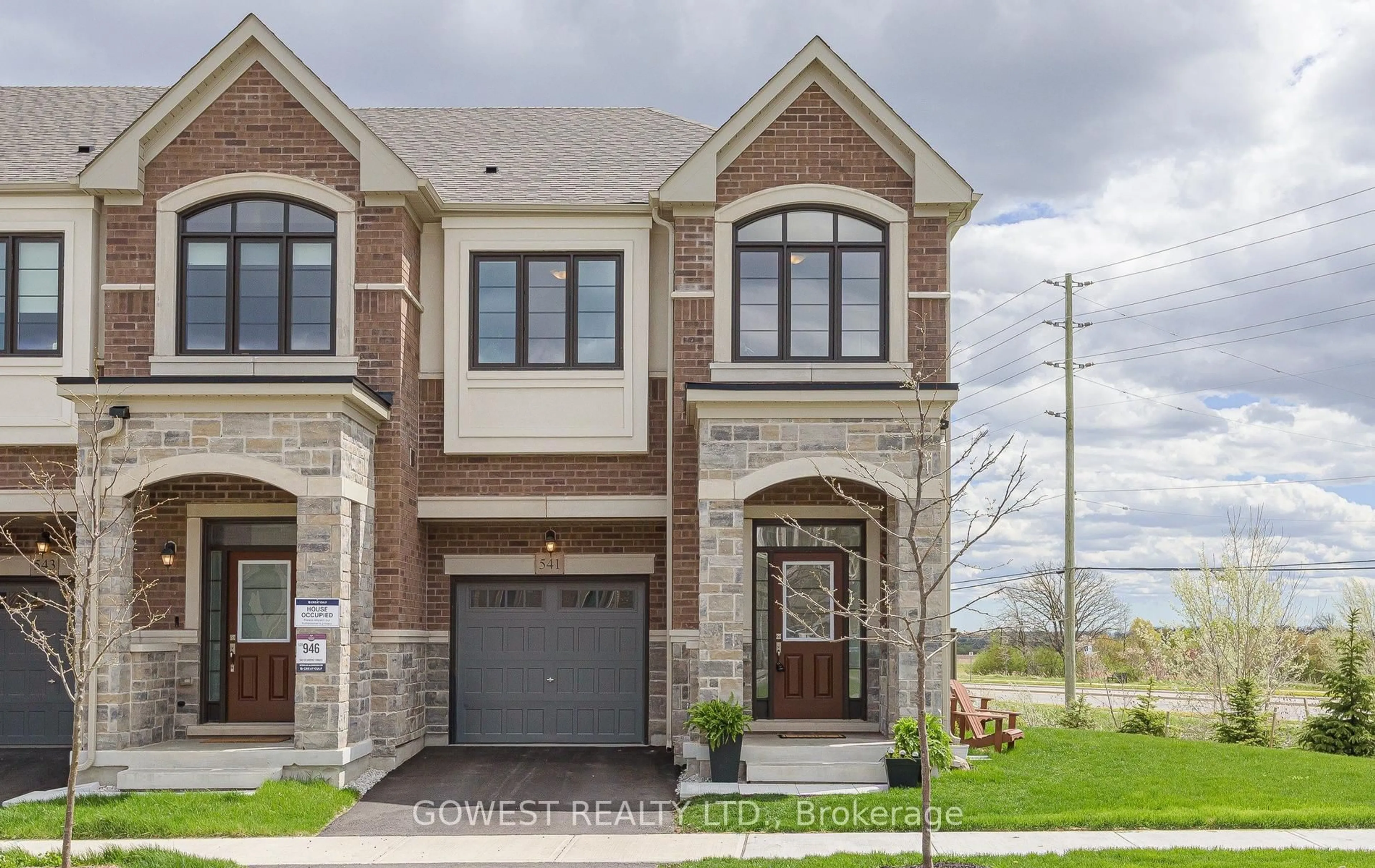 Home with brick exterior material, street for 541 Celandine Terr, Milton Ontario L9T 2X5