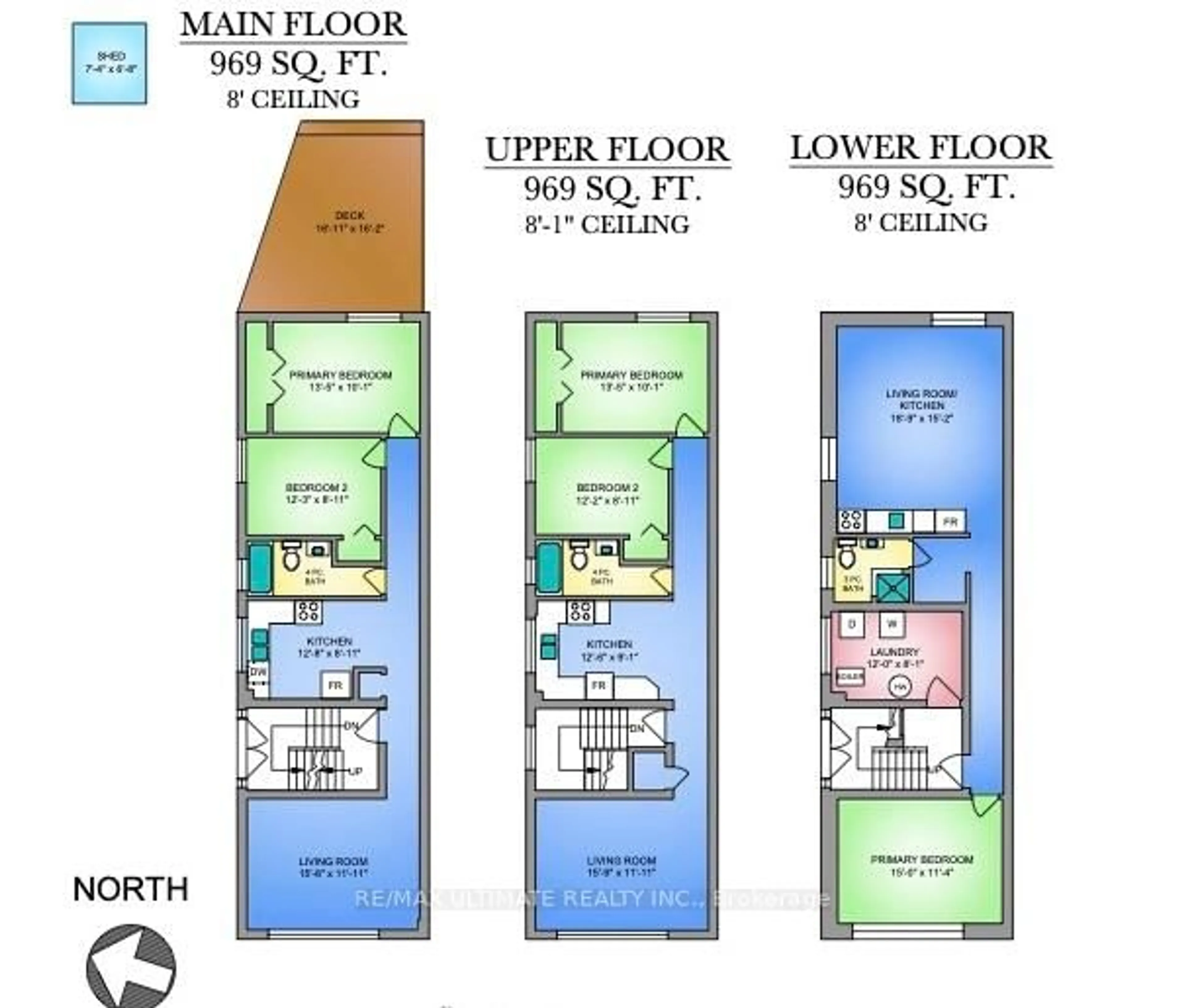 Floor plan for 39 Laws St, Toronto Ontario M6P 2Y8