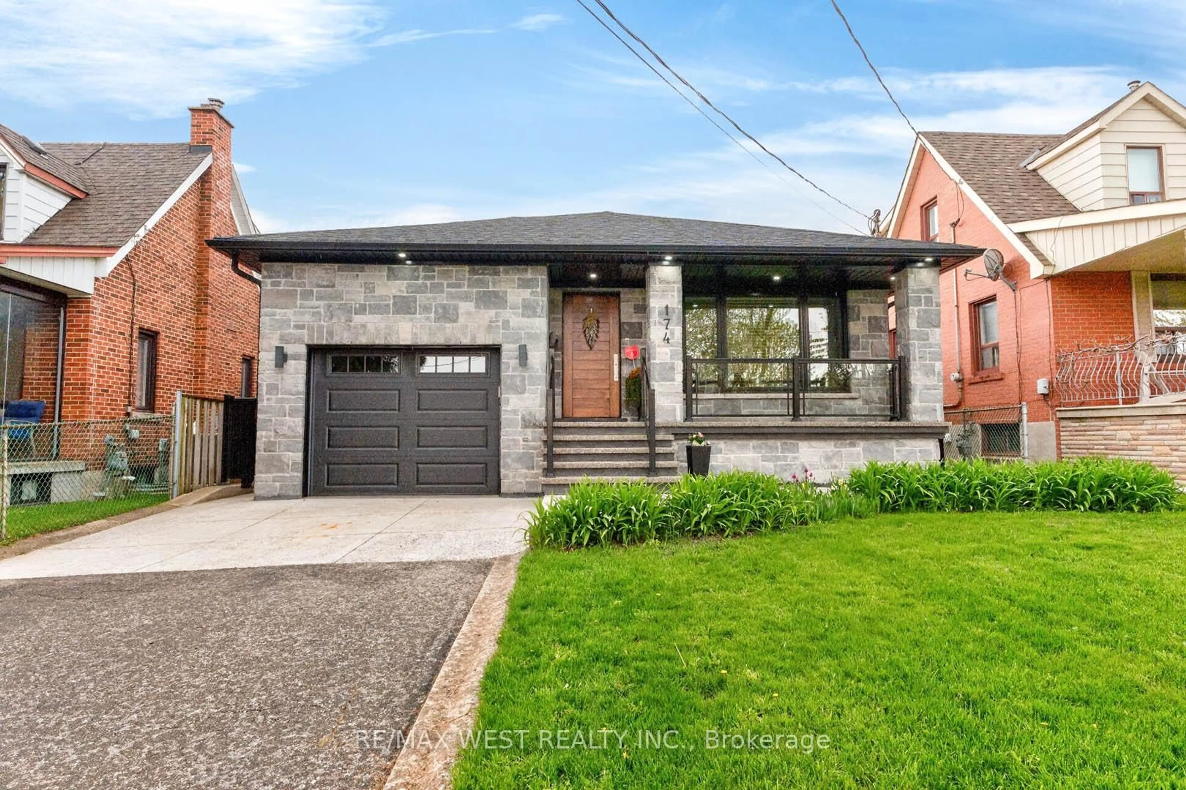 Home with brick exterior material, street for 174 Cornelius Pkwy, Toronto Ontario M6L 2K9