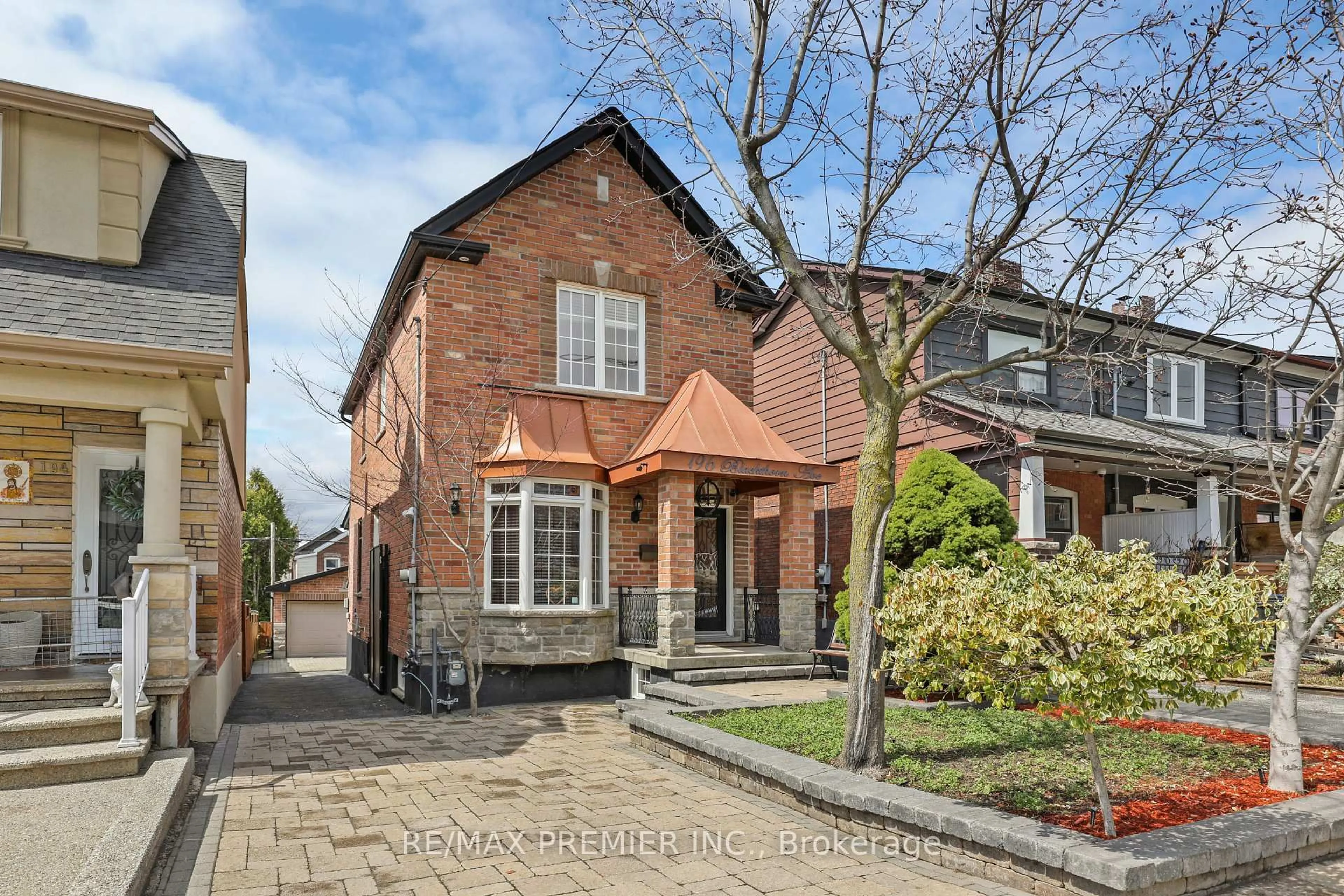 Home with brick exterior material, street for 196 Blackthorn Ave, Toronto Ontario M6N 3H8