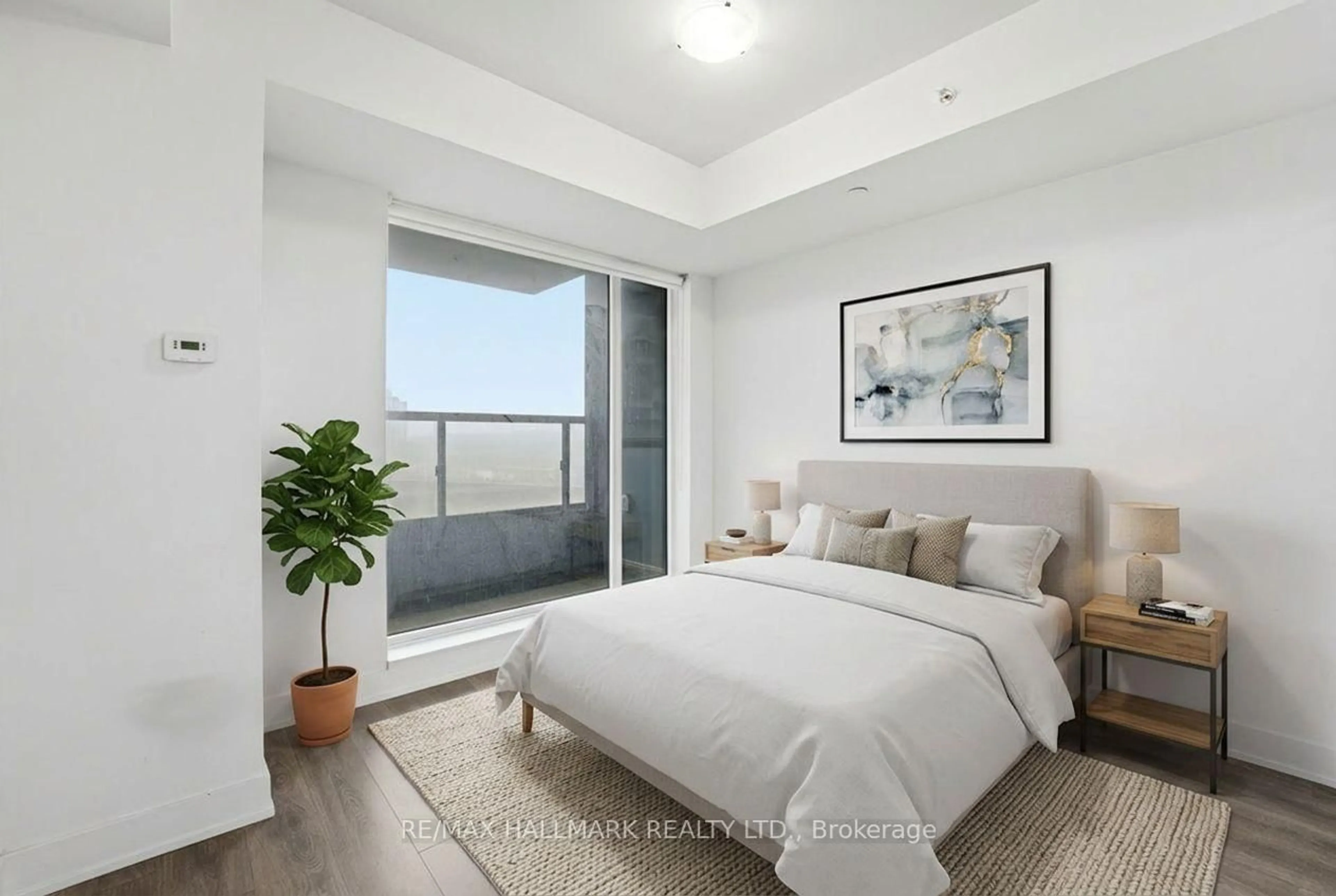 Bedroom with bed, unknown for 297 Oak Walk Dr #604, Oakville Ontario L6H 3R6
