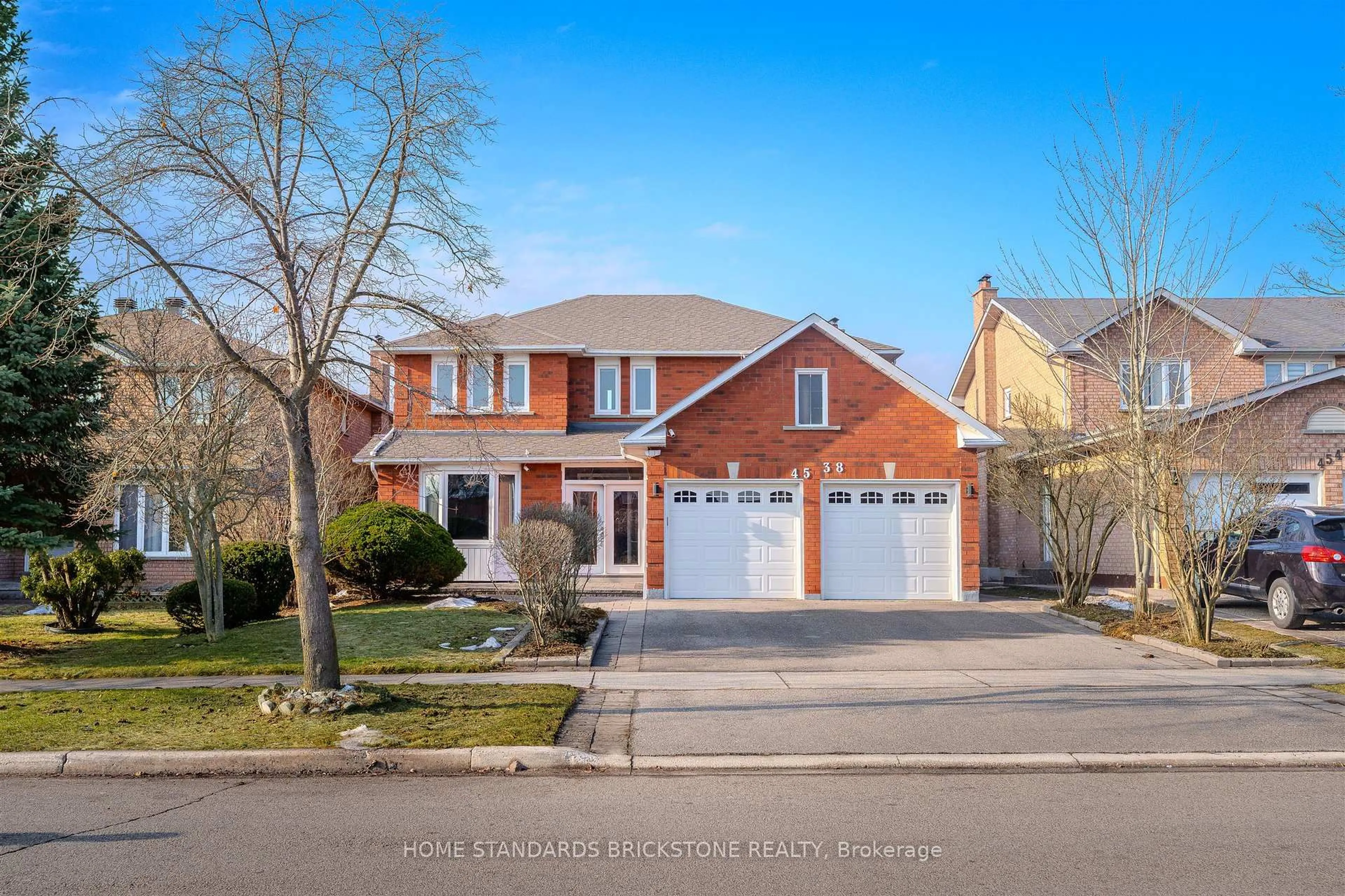 Home with brick exterior material, street for 4538 Penhallow Rd, Mississauga Ontario L5V 1E7