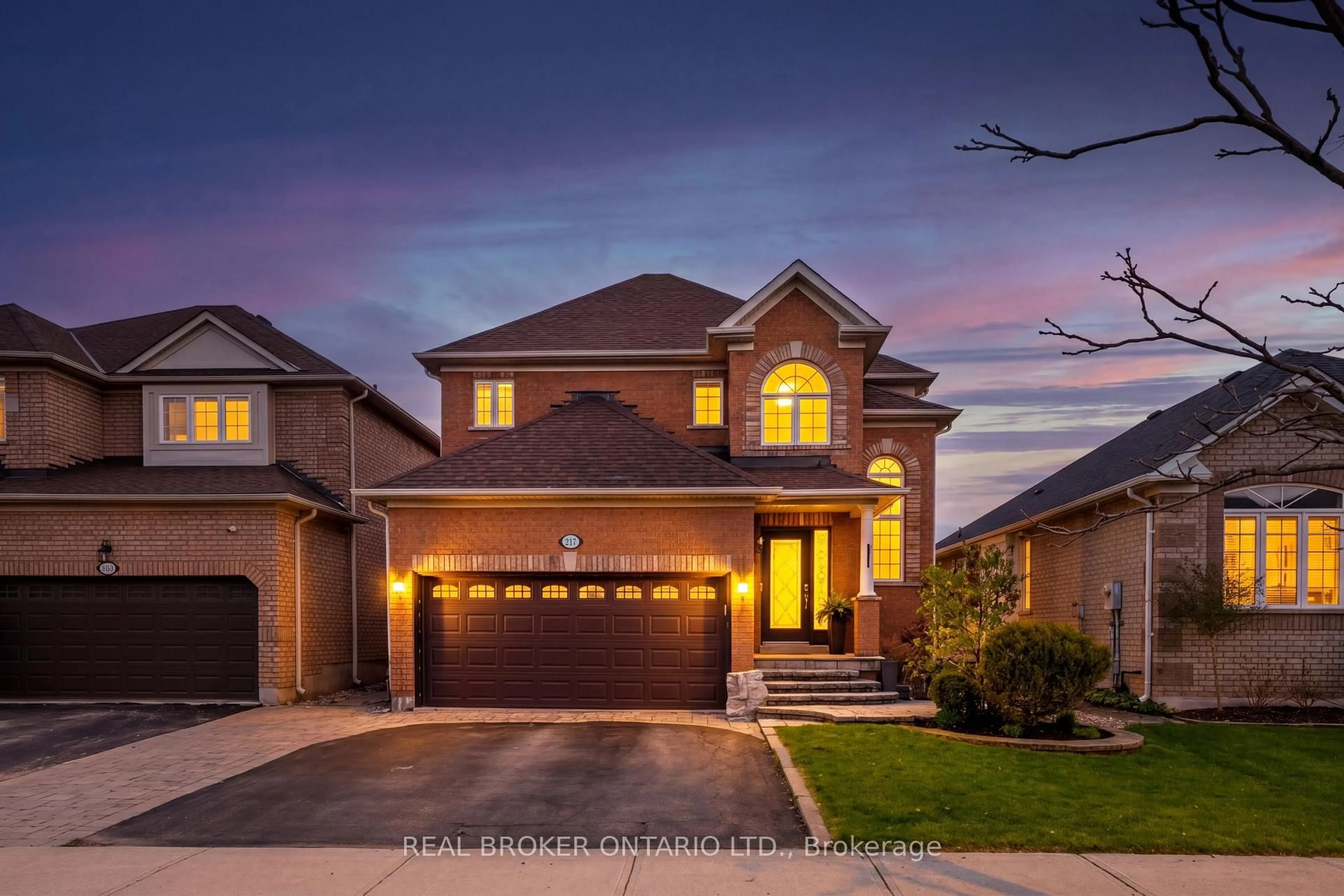 Home with brick exterior material, street for 217 Ellis Cres, Milton Ontario L9T 6B5