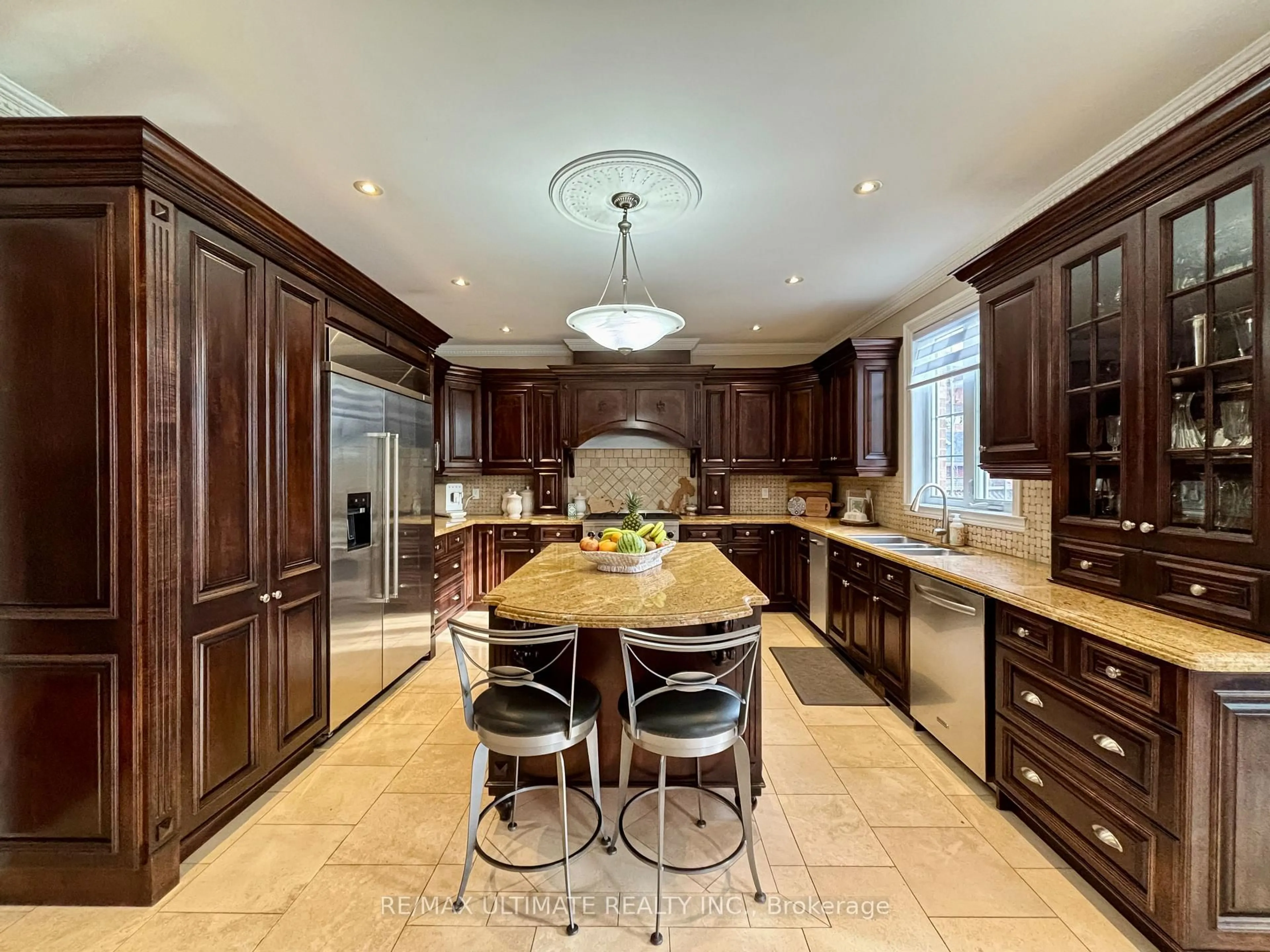Contemporary kitchen, ceramic/tile floor for 38 Wilmar Rd, Toronto Ontario M9B 3R9