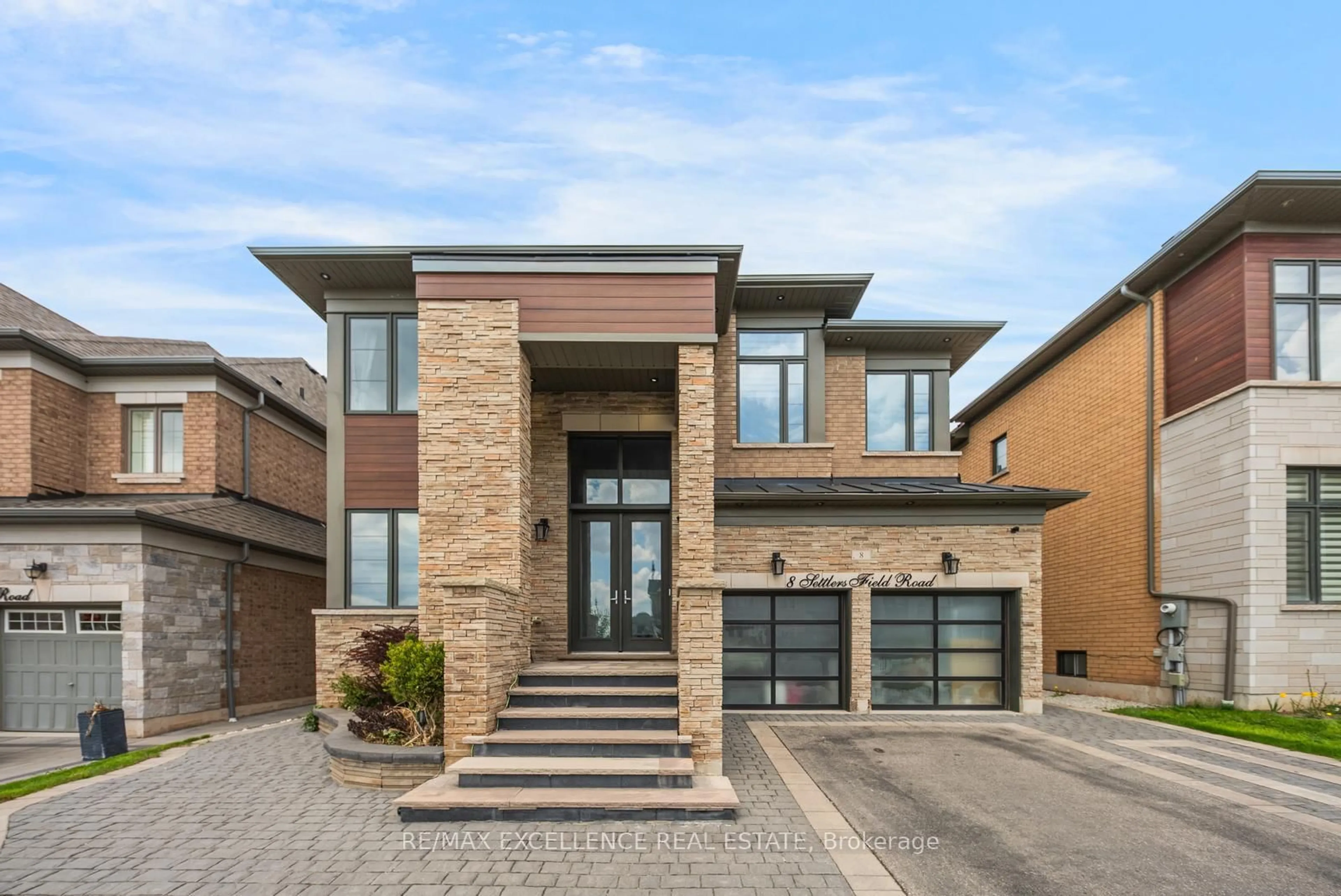 Home with brick exterior material, street for 8 Settlers Field Rd, Brampton Ontario L6X 5P2