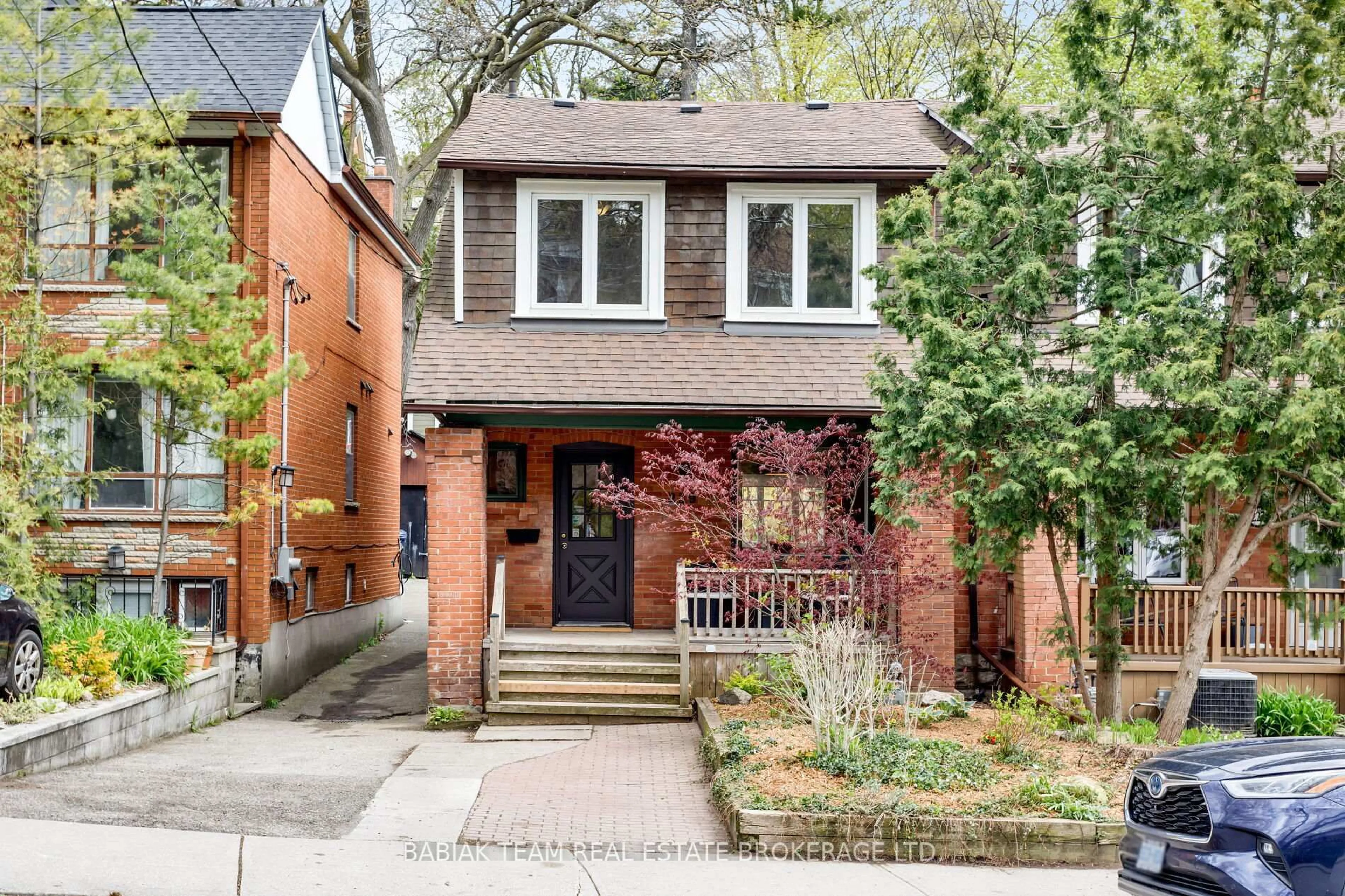 Home with brick exterior material, street for 229 Clendenan Ave, Toronto Ontario M6P 2W9