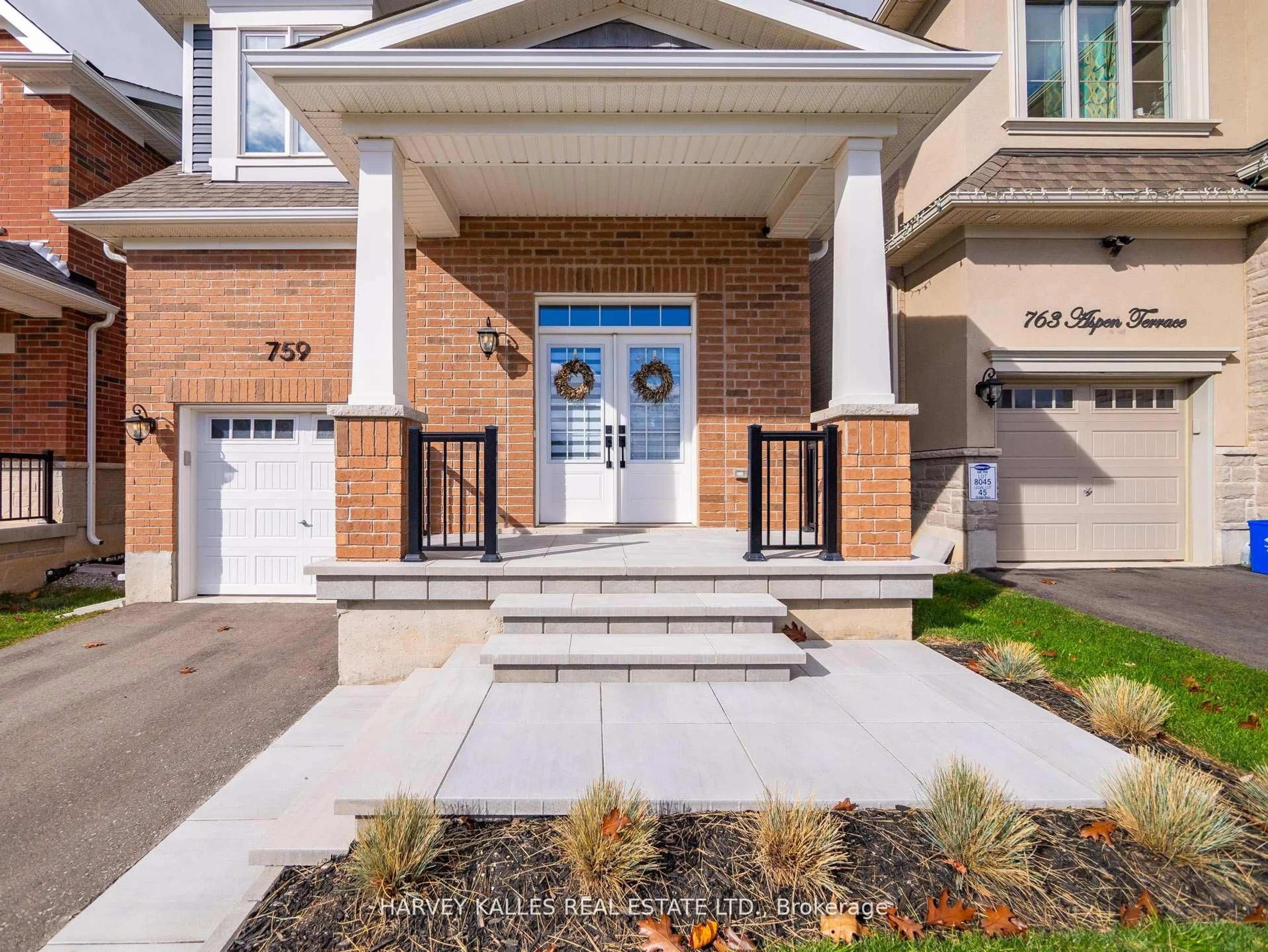 Home with brick exterior material, street for 759 Aspen Terr, Milton Ontario L9E 1S6